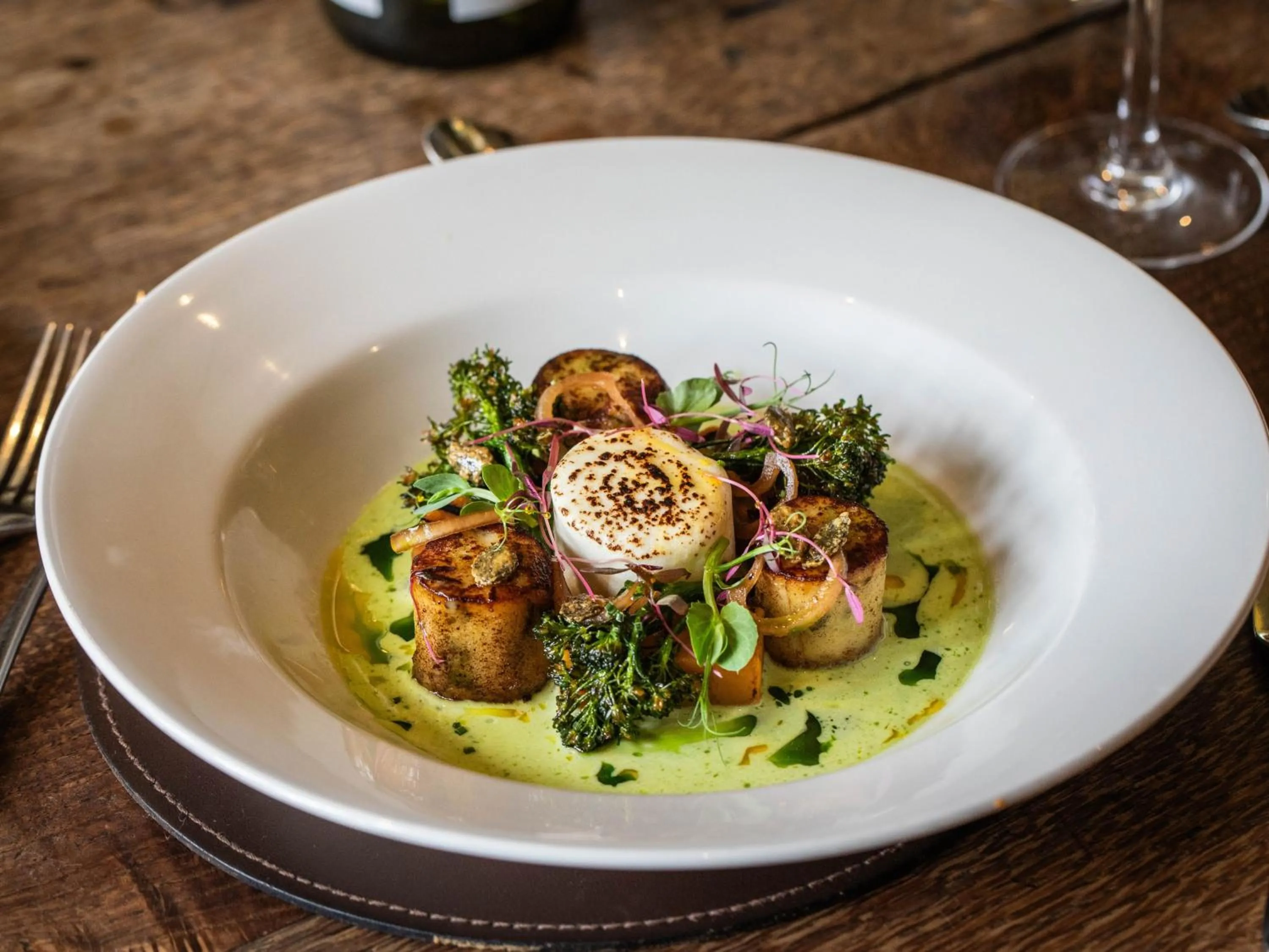 Restaurant/places to eat in Holdsworth House Hotel