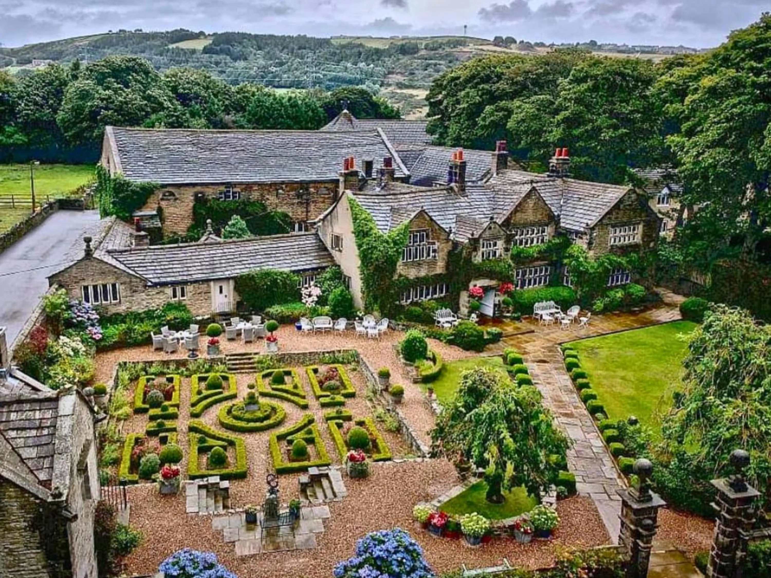 Property building in Holdsworth House Hotel