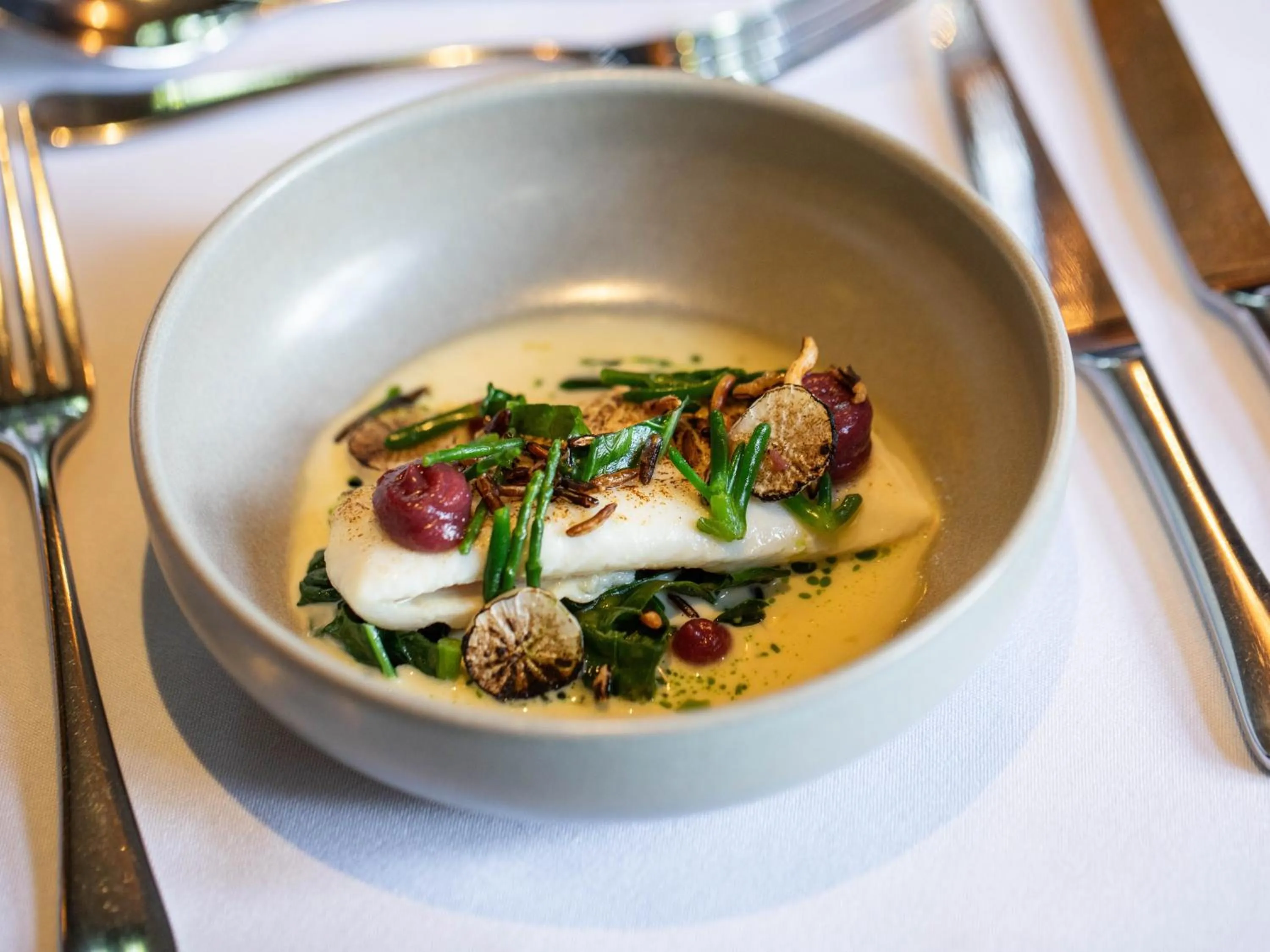 Restaurant/places to eat in Holdsworth House Hotel