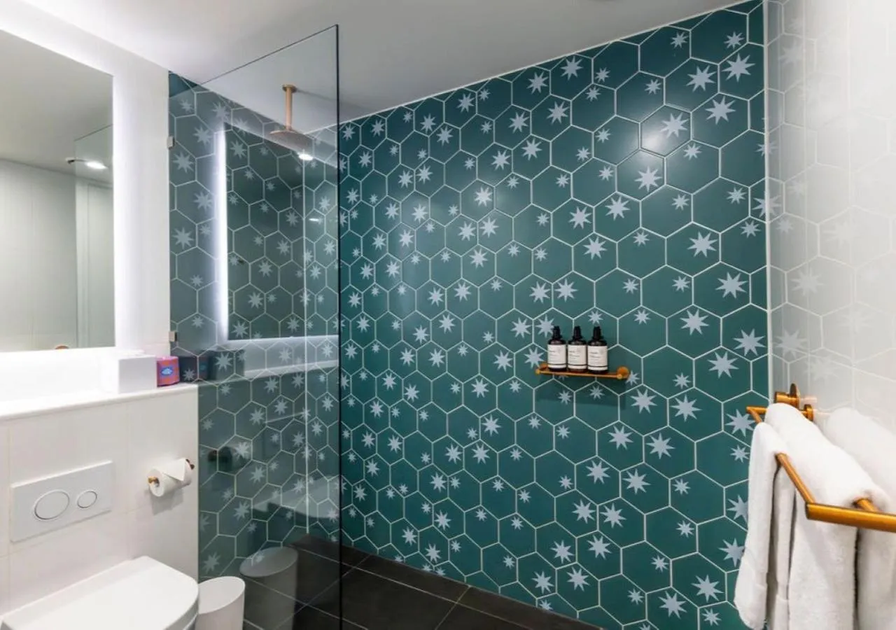 Bathroom in Citadines Connect Sydney Airport