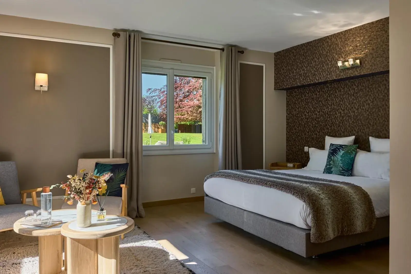 Junior Suite with Garden View - single occupancy in Maison Zugno Hôtel & Spa Junior Suite with Garden View - single occupancy in Maison Zugno Hôtel & Spa