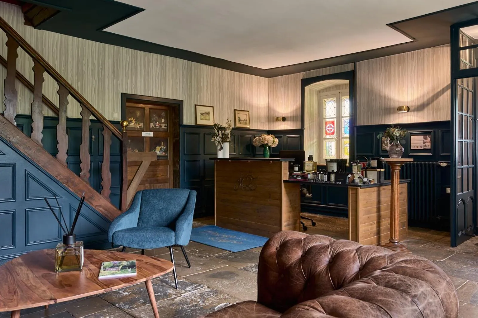 Lobby or reception in Maison Zugno Hôtel & Spa