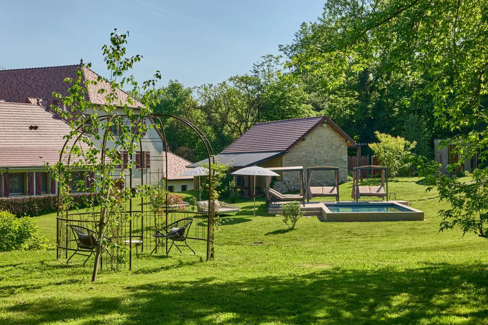 Garden in Maison Zugno Hôtel & Spa