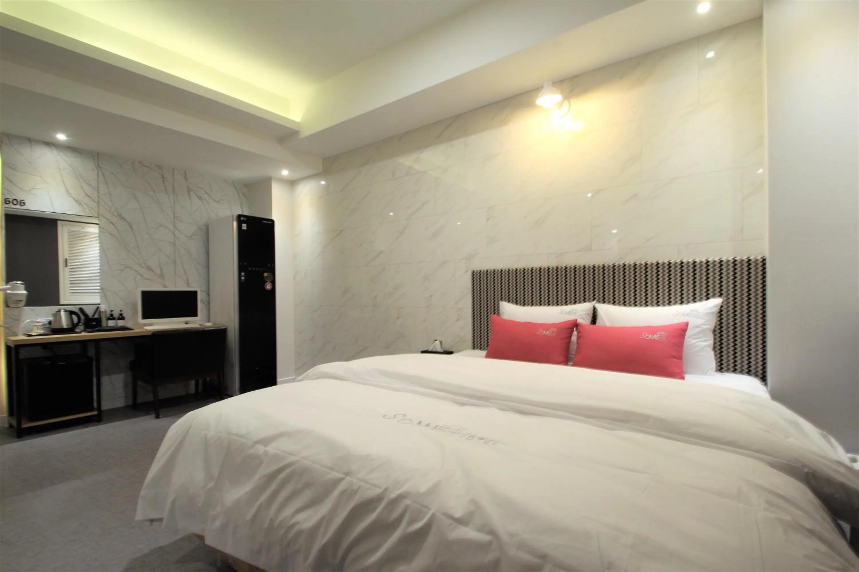 Decorative detail in Some Hotel