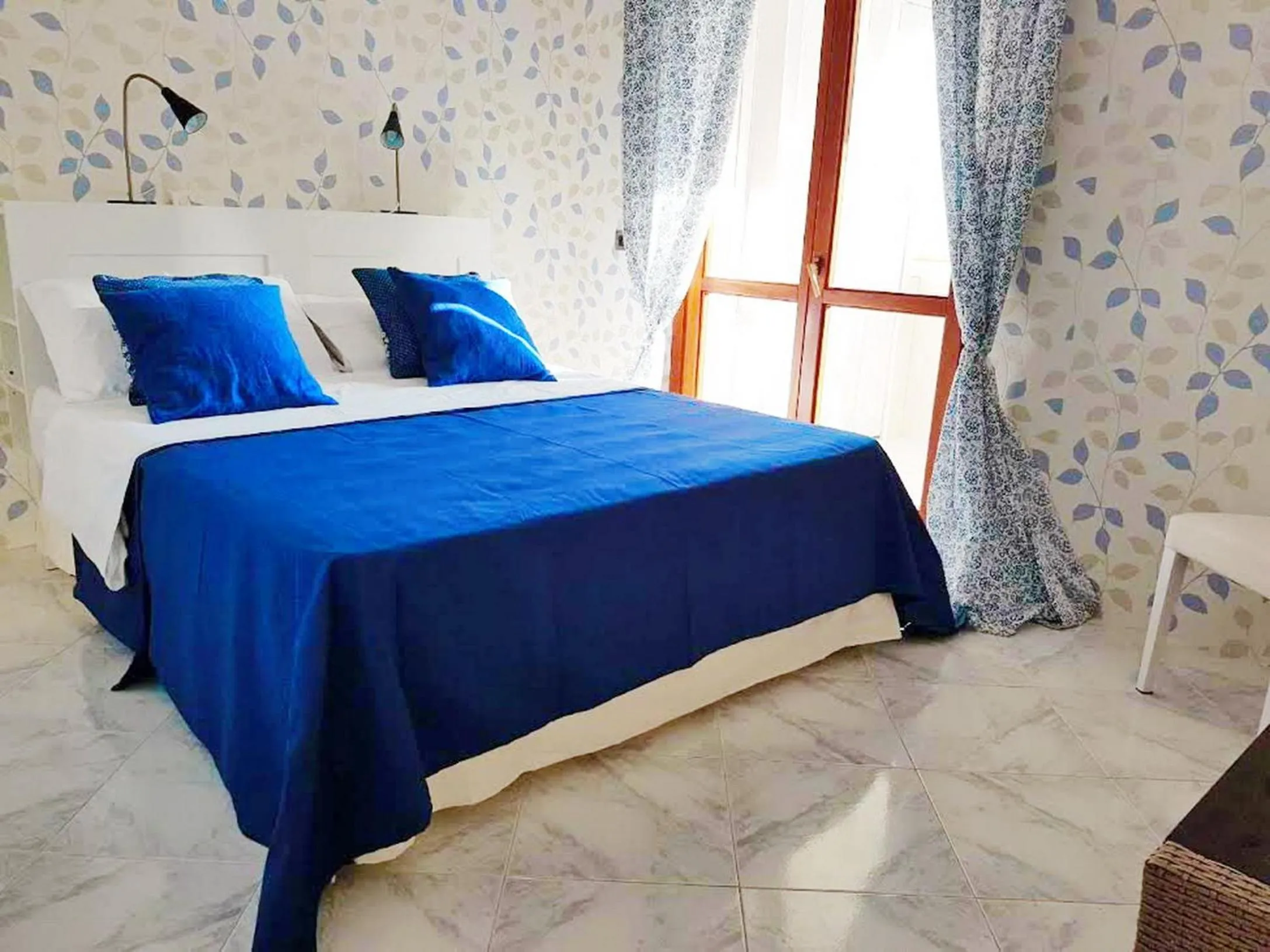 Bedroom, Bed in Acquamarina Apartment with Terrace