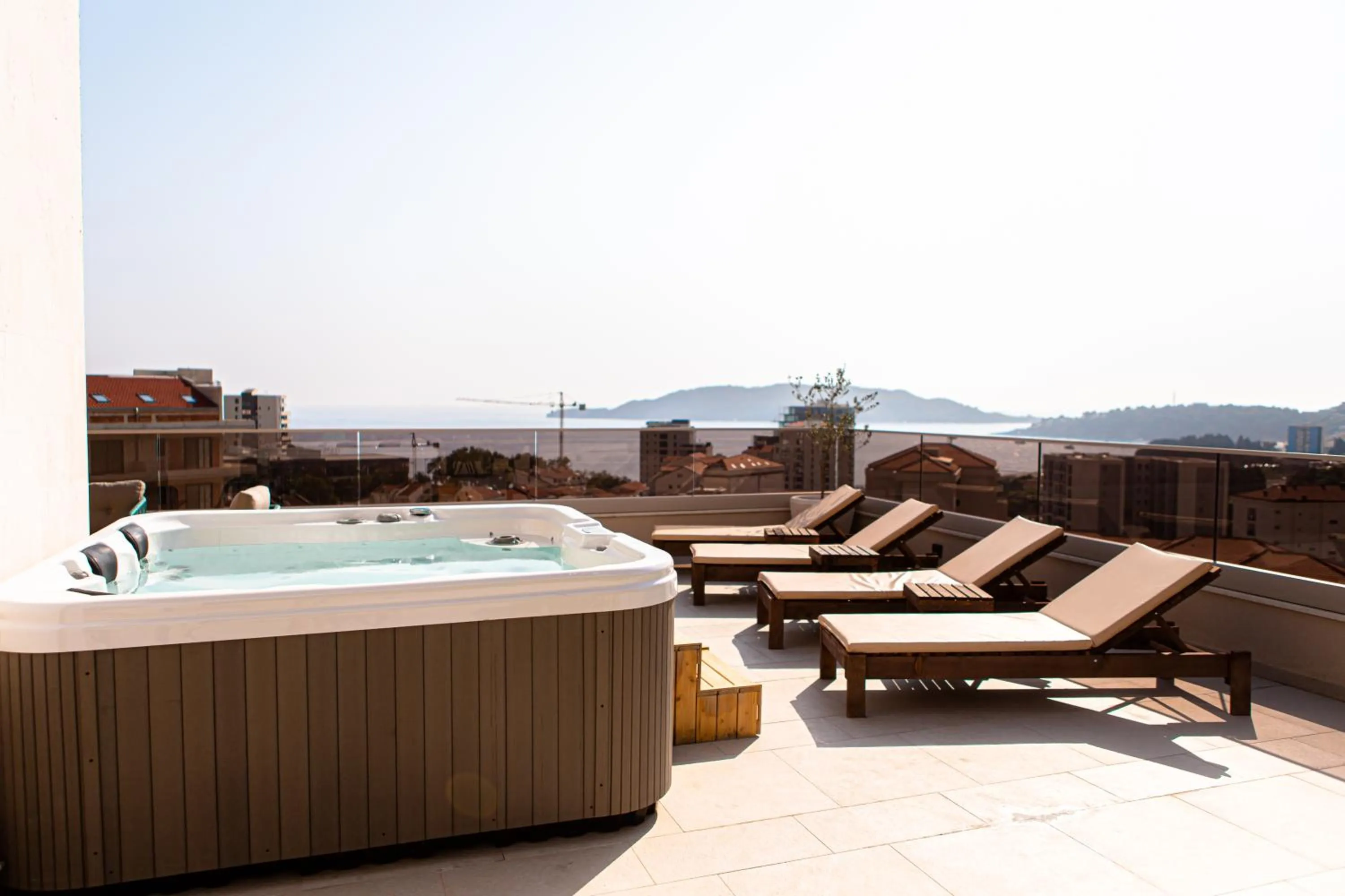 Hot Tub in Hotel Casa di Sofia