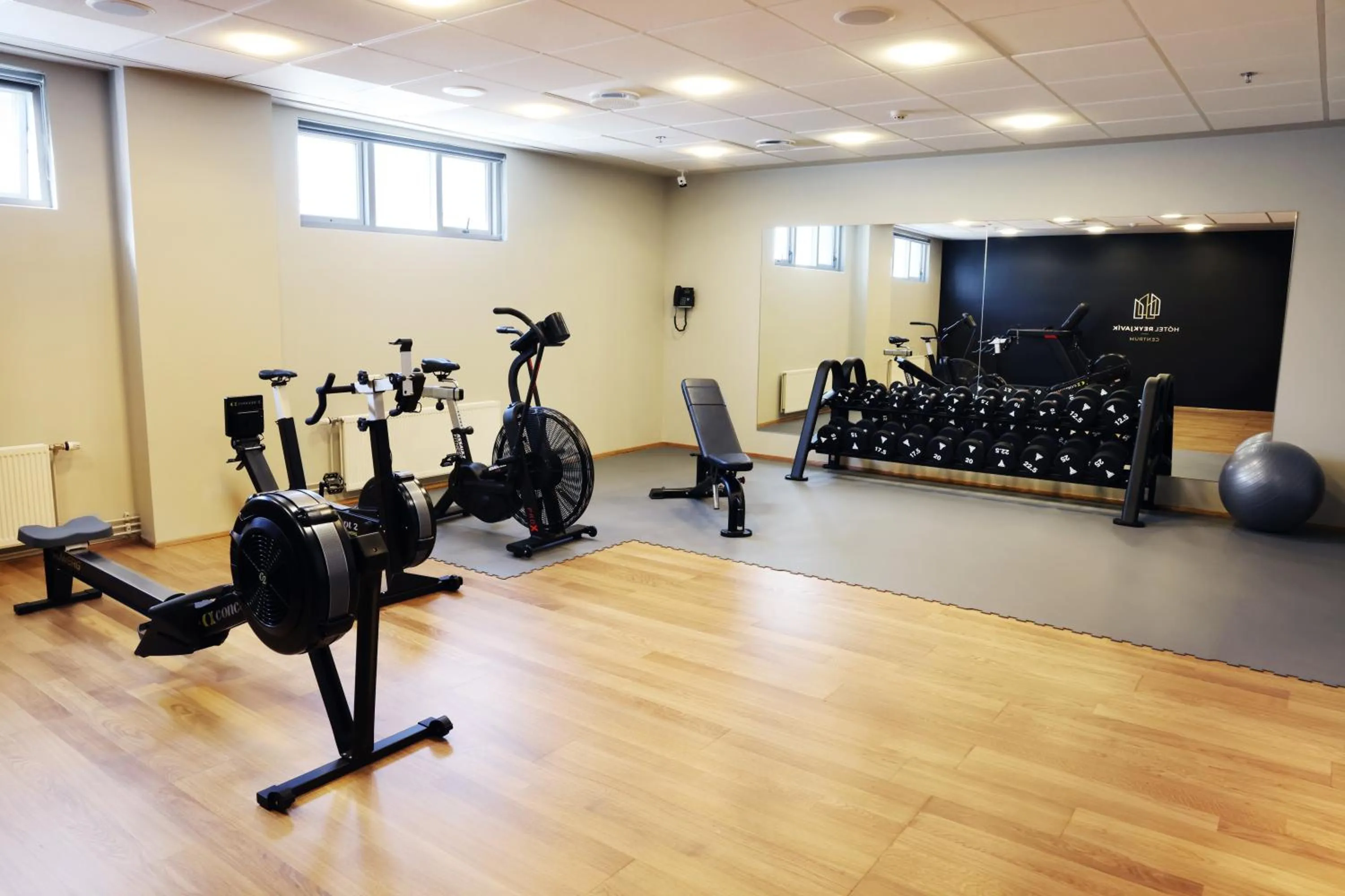 Fitness centre/facilities in Hotel Reykjavík Centrum