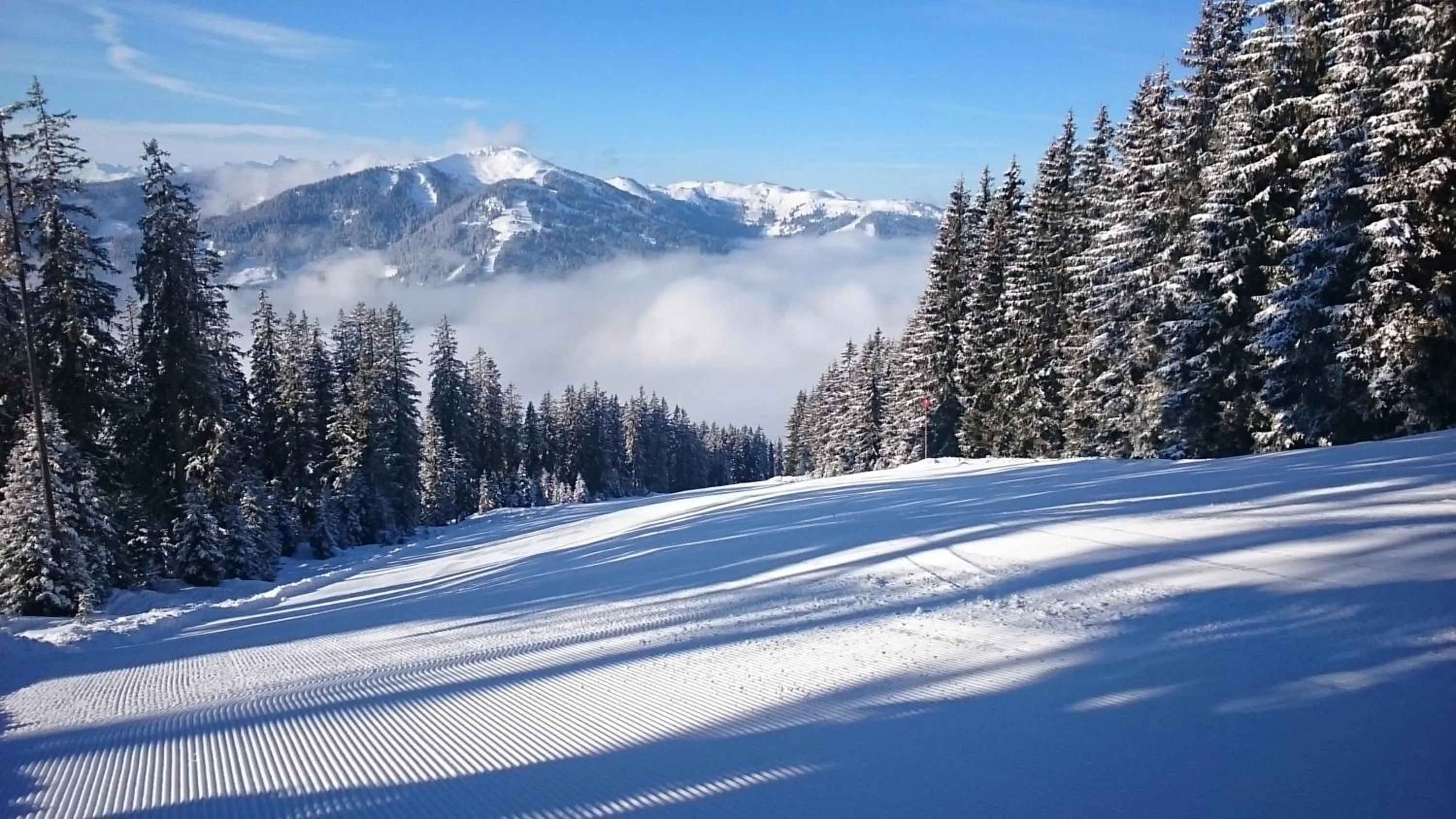 Skiing in Appartmenthaus Hochkönig