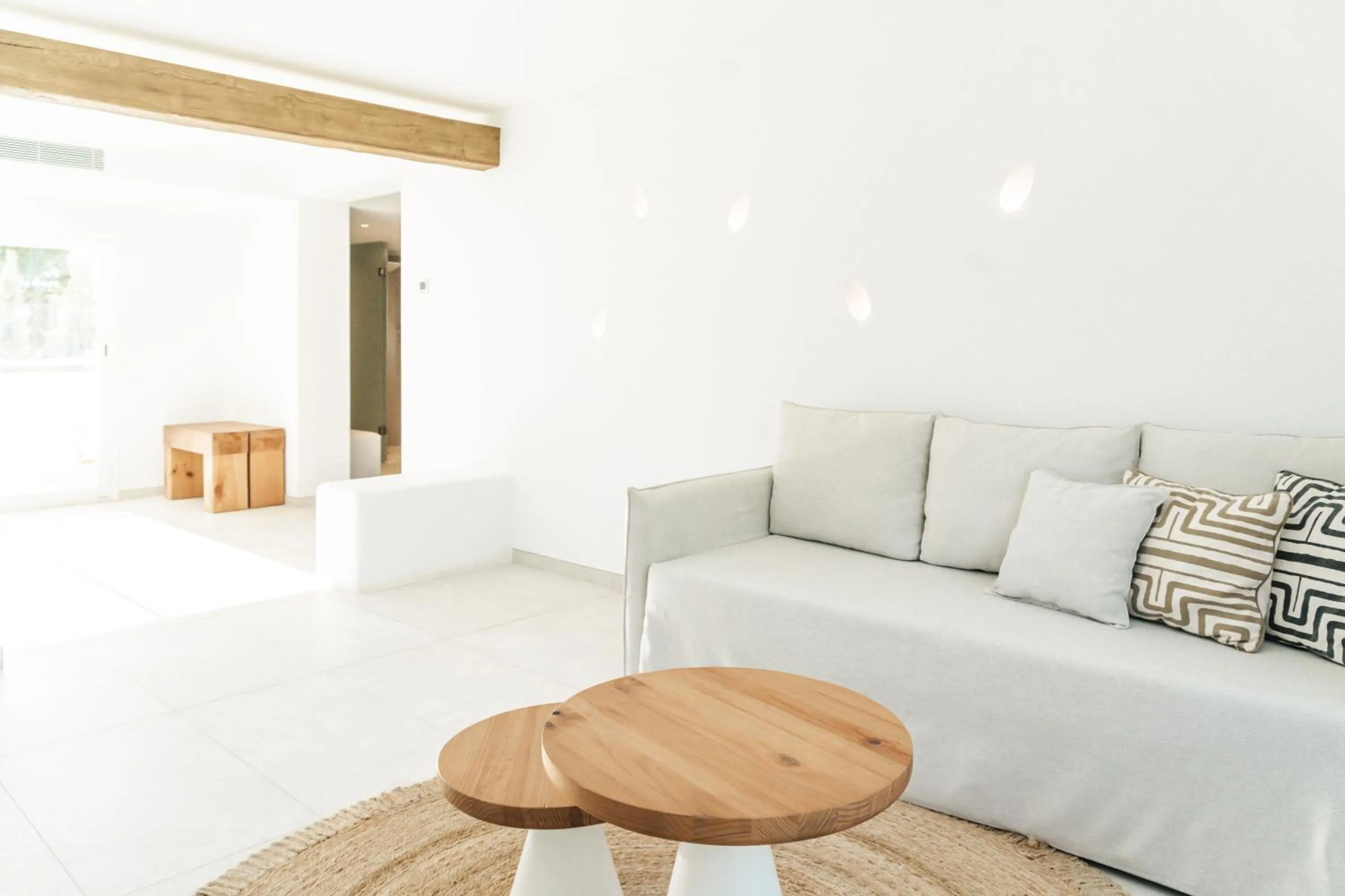 Seating area in Hotel Boutique & Spa Las Mimosas Ibiza