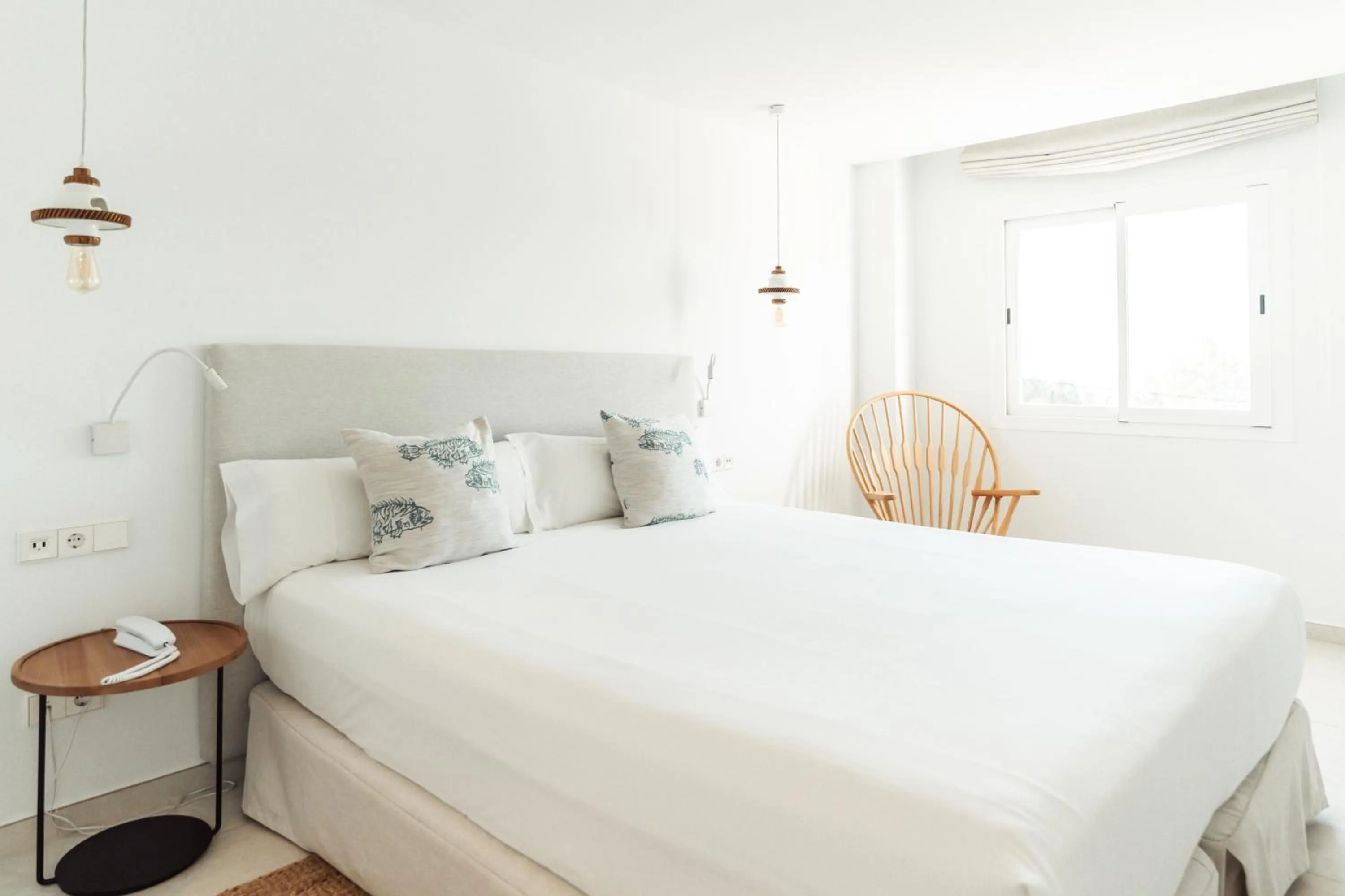 Bed in Hotel Boutique & Spa Las Mimosas Ibiza