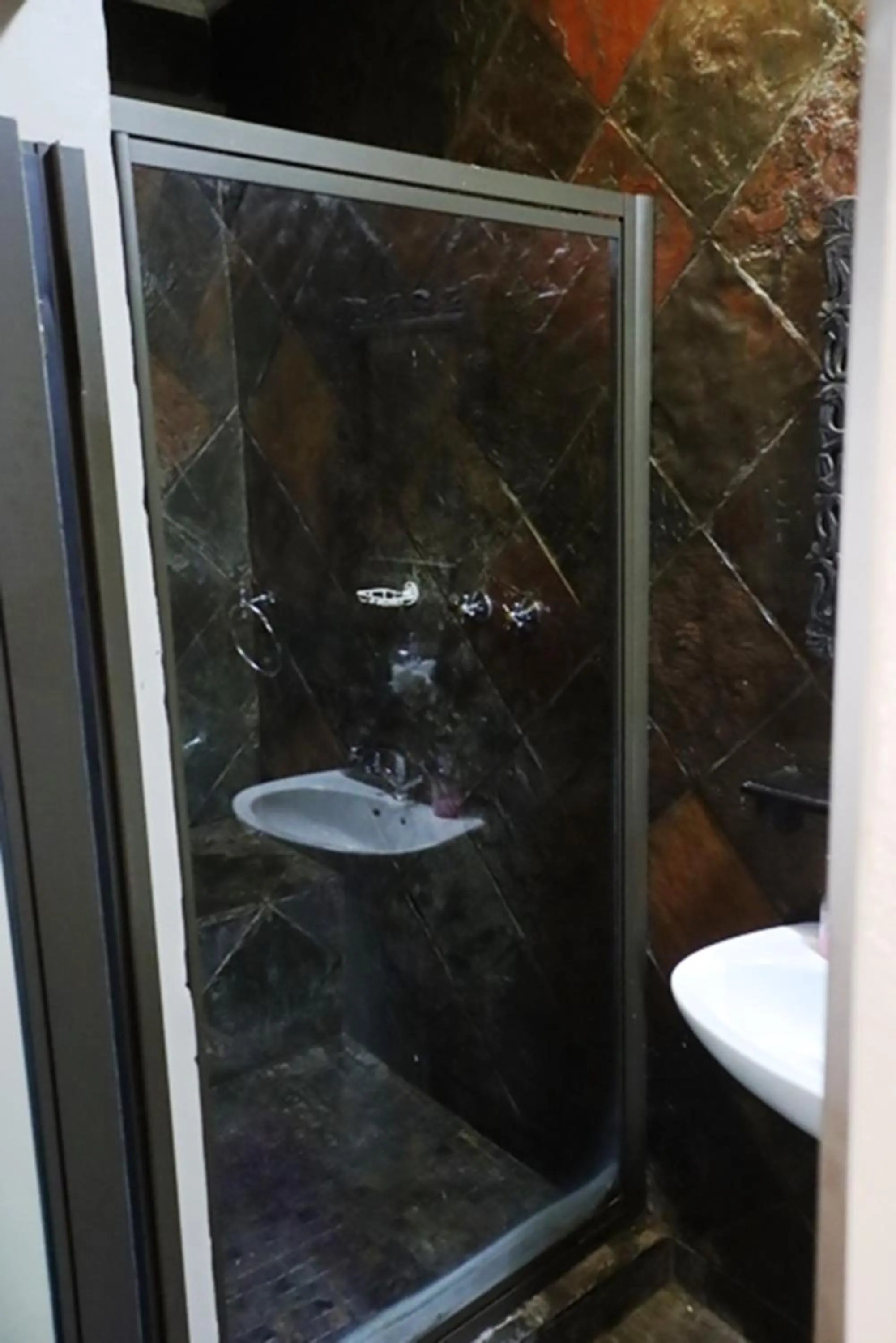 Shower in Royal Game Guest House