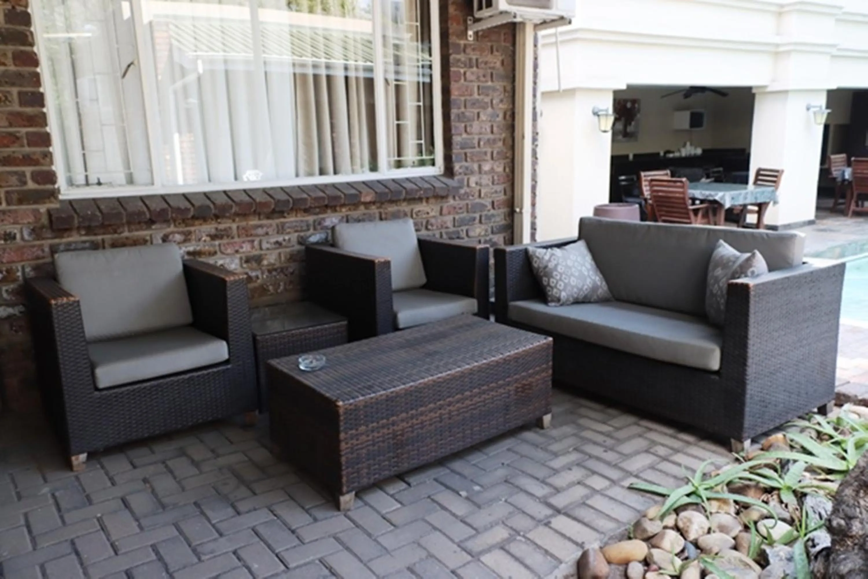 Seating area in Royal Game Guest House