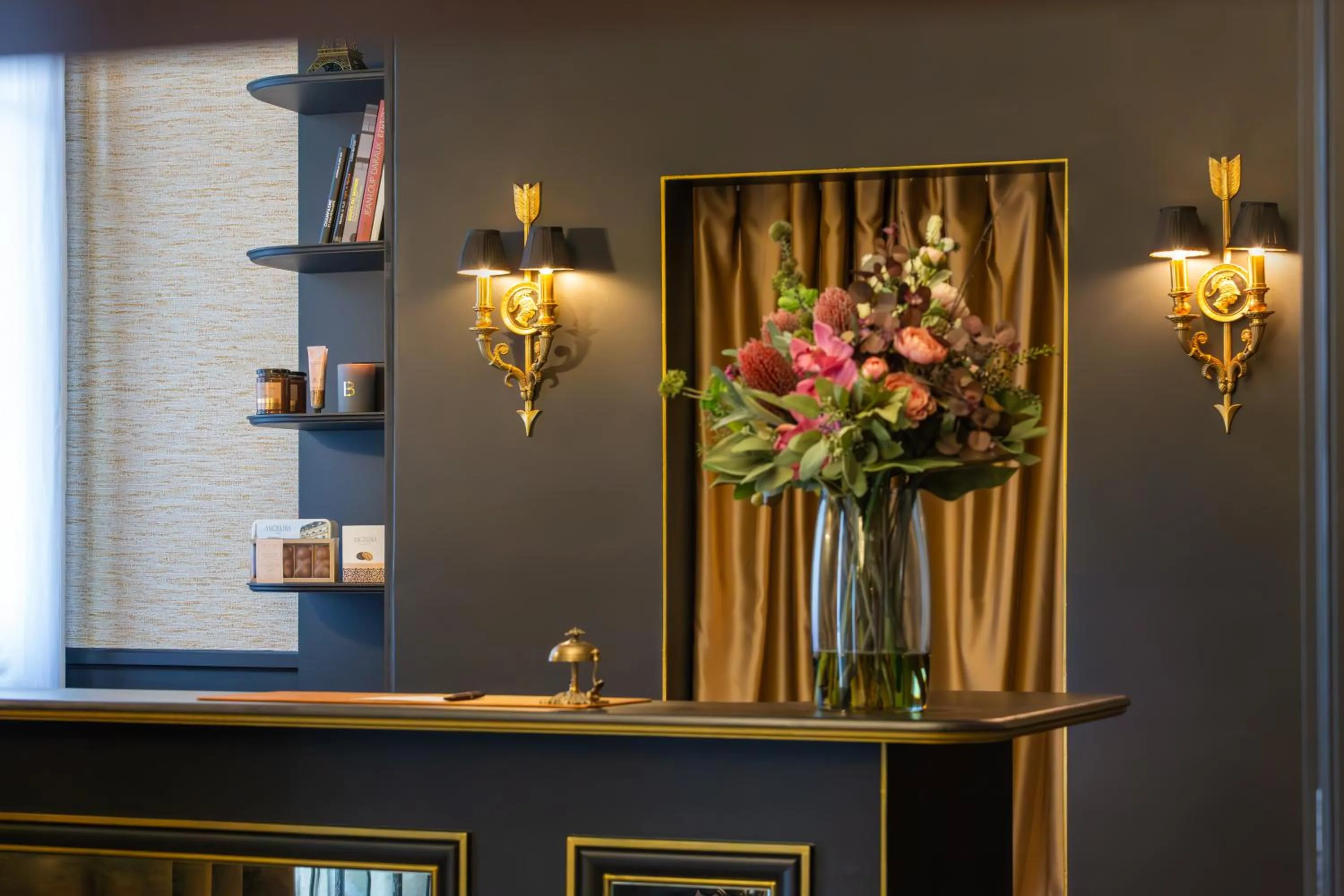 Lobby or reception in New Hotel République