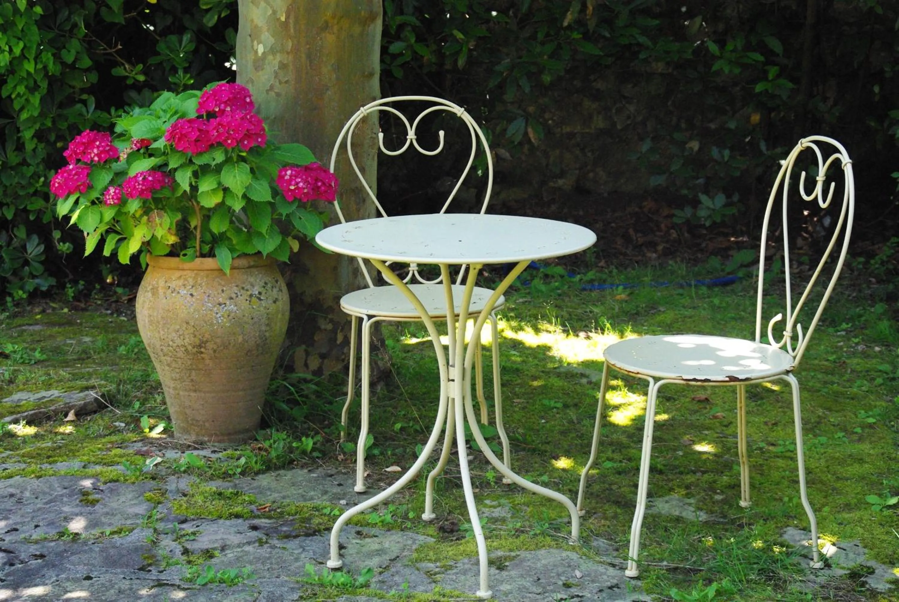 Garden in Villa La Croix Basque