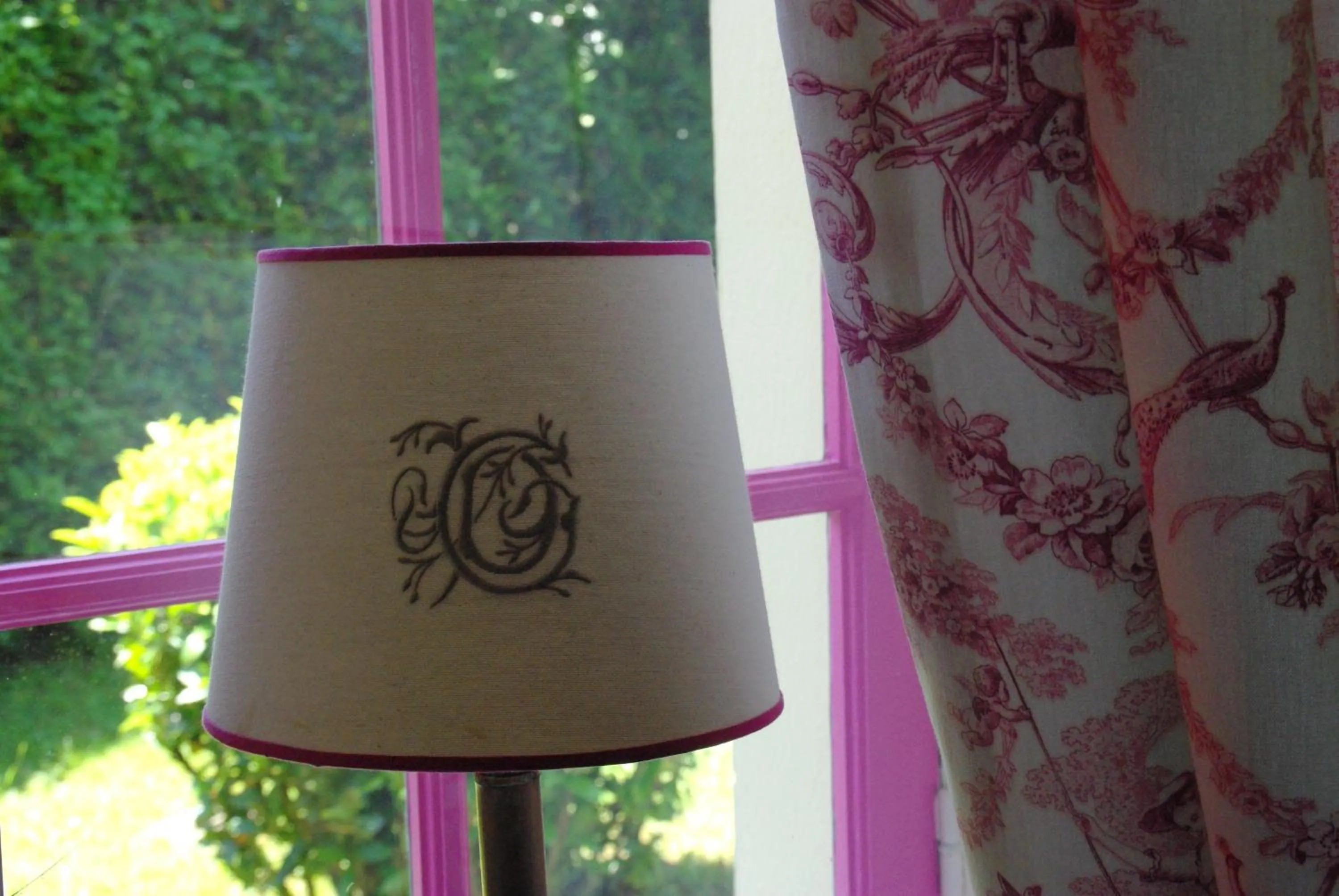 Decorative detail in Villa La Croix Basque