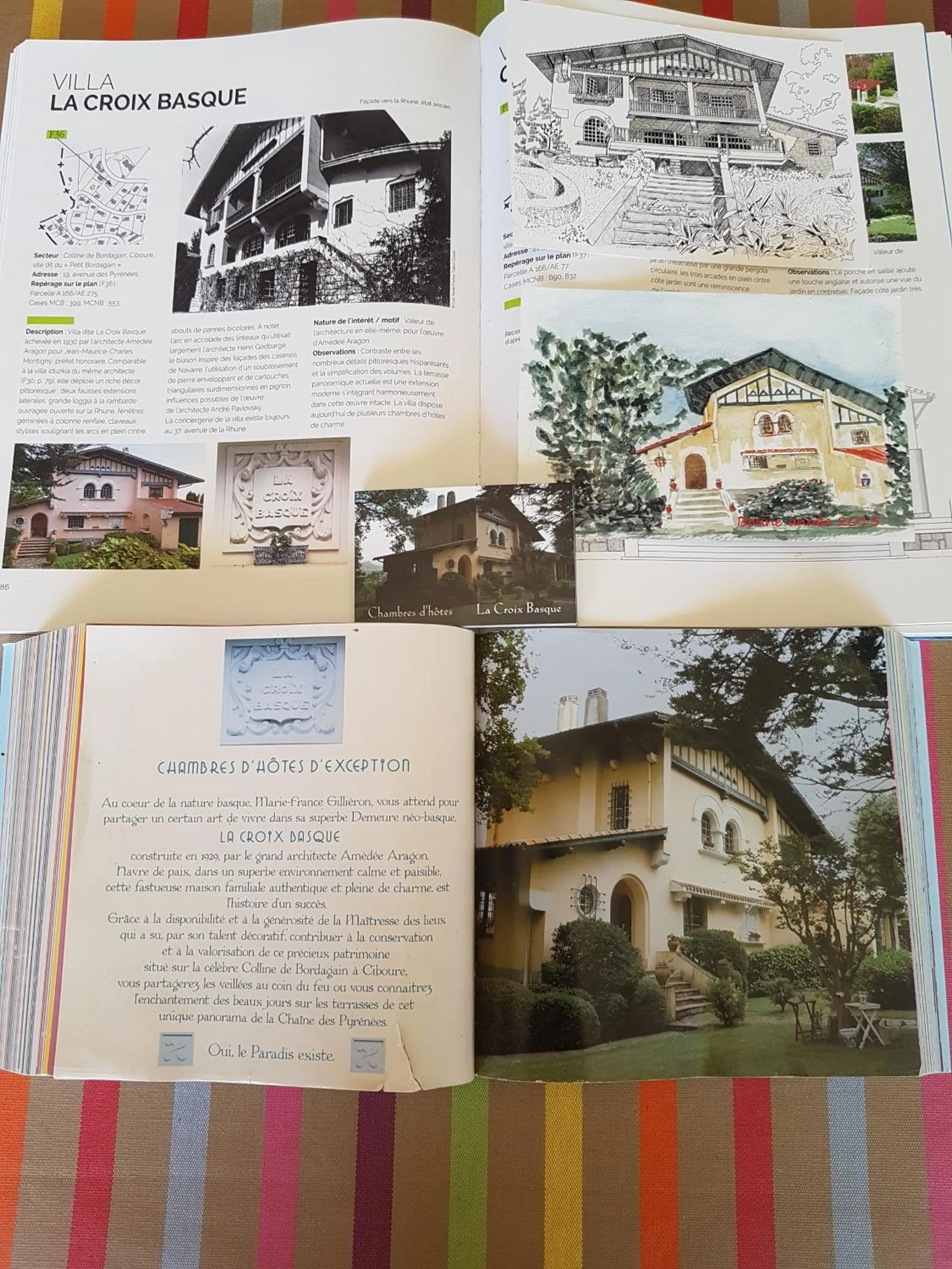 Property building in Villa La Croix Basque