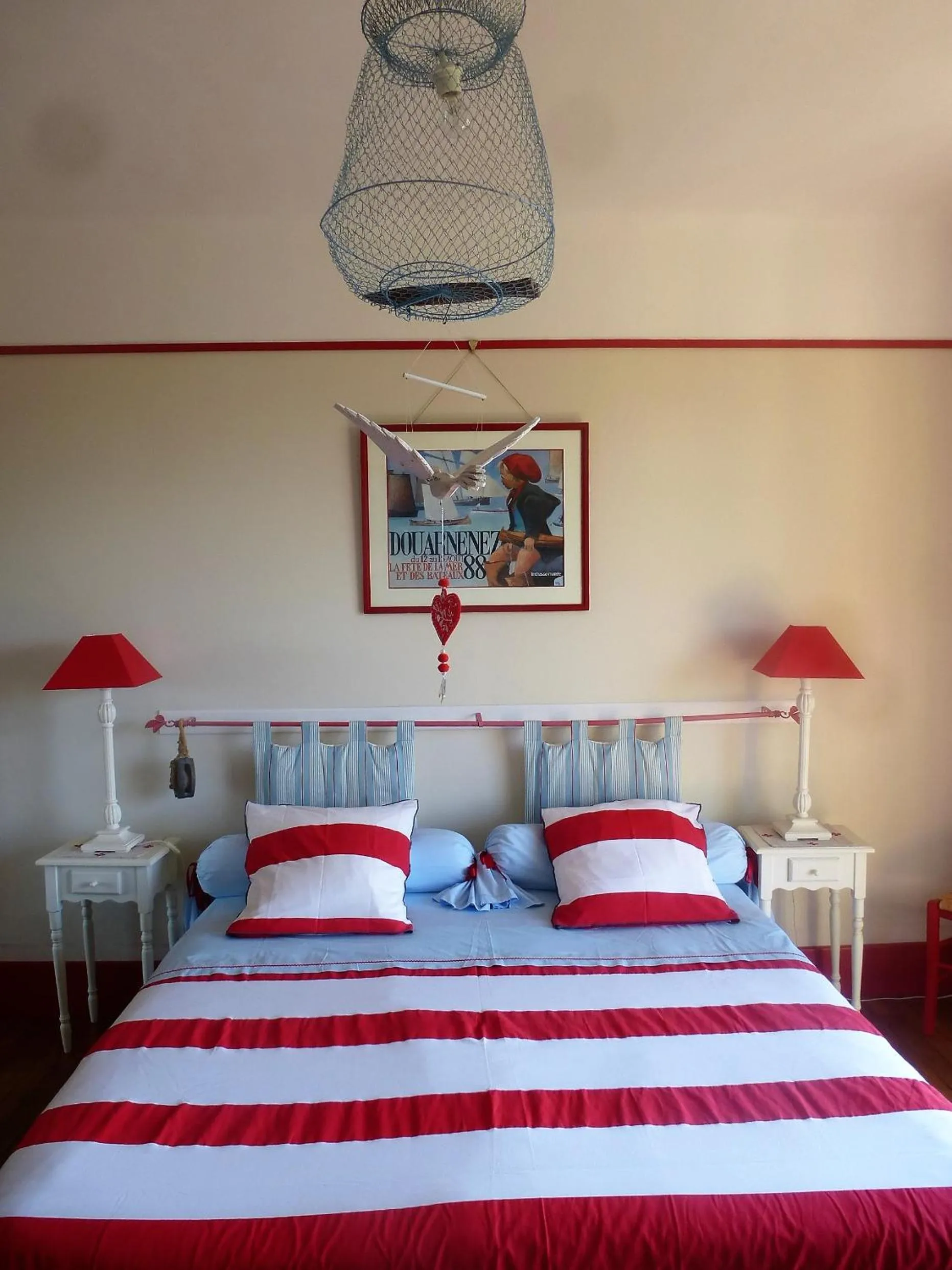 Decorative detail in Villa La Croix Basque