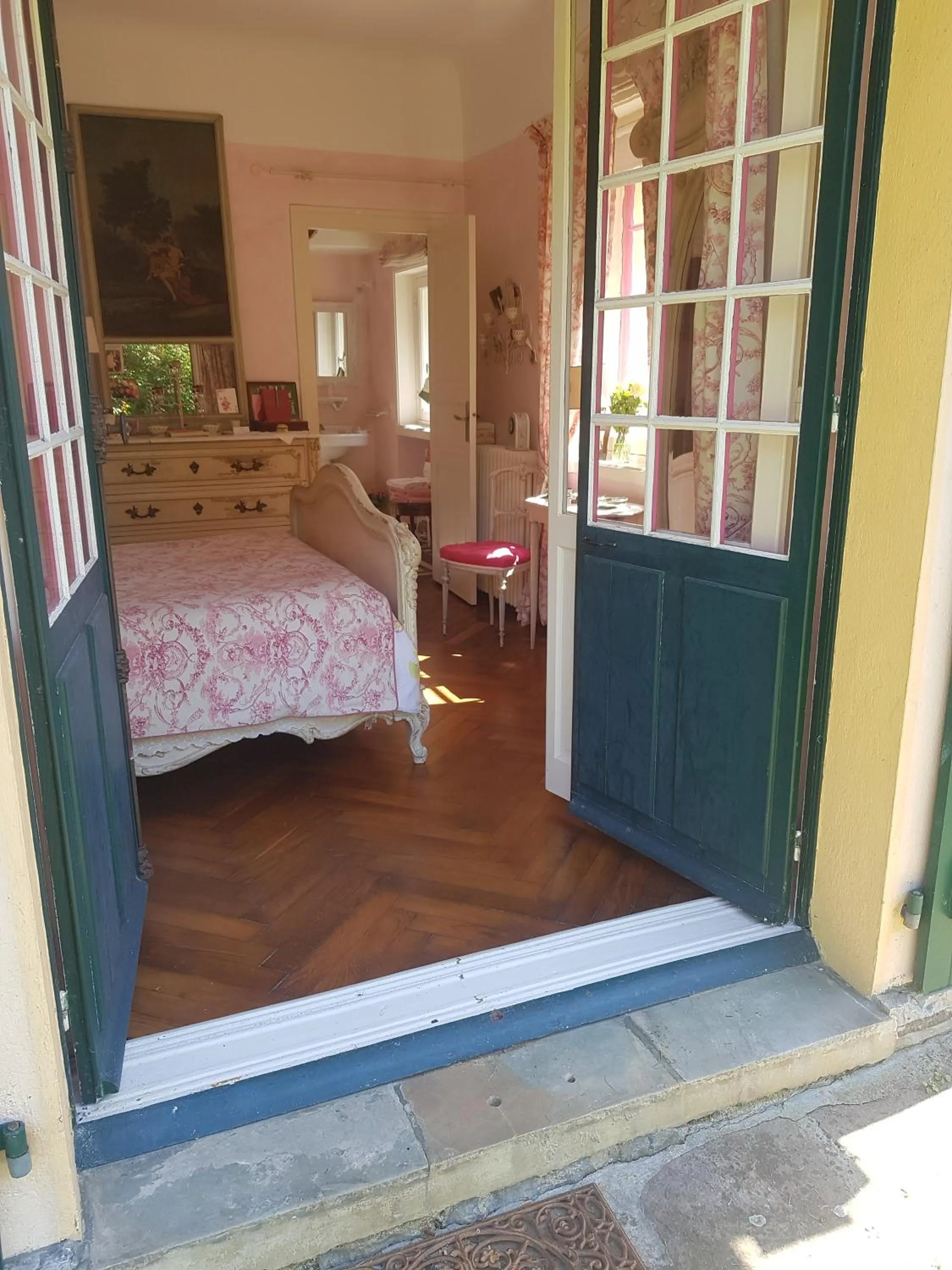 Garden in Villa La Croix Basque