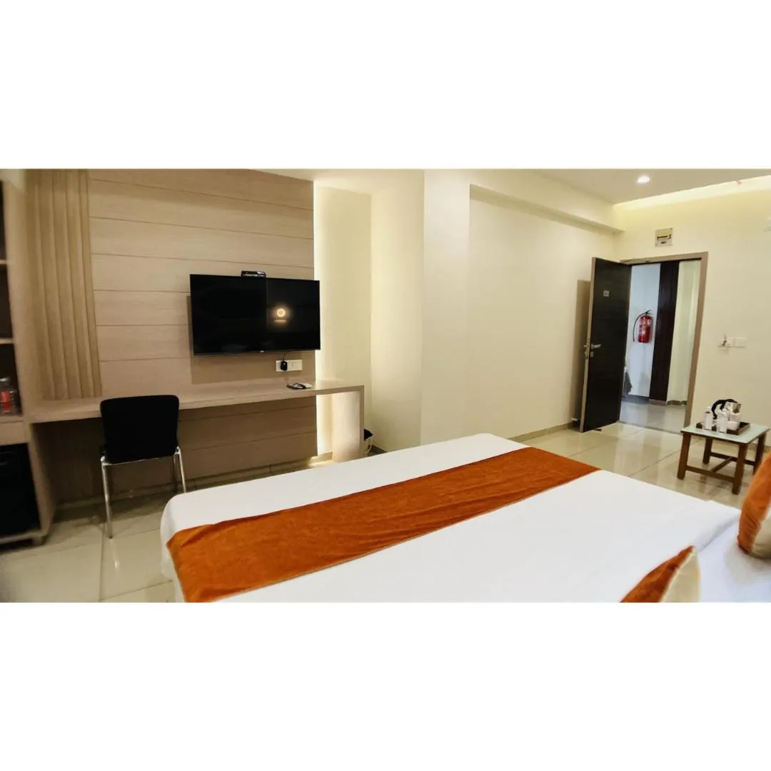 Bed in Hotel Ashray Inn Express