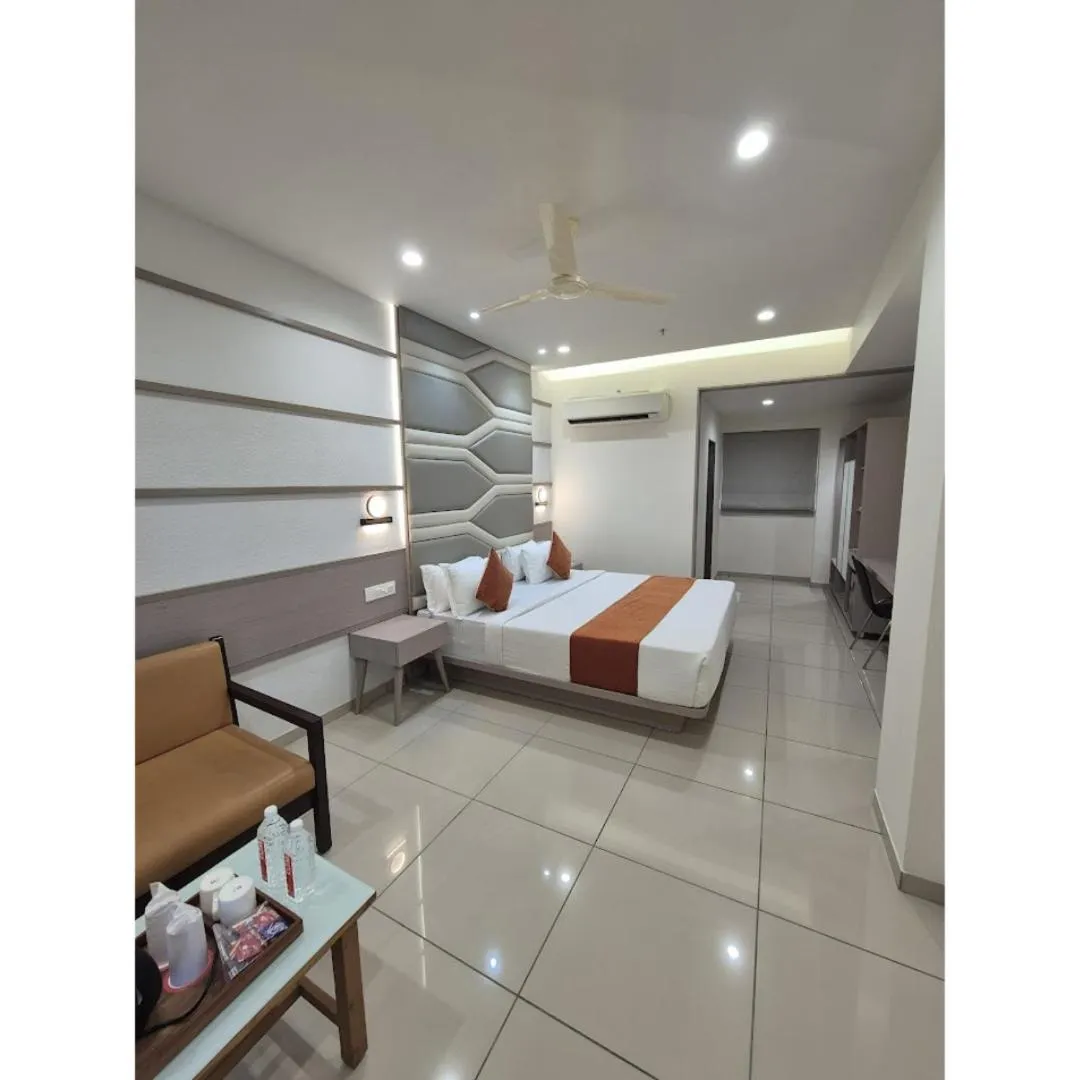 Bed in Hotel Ashray Inn Express