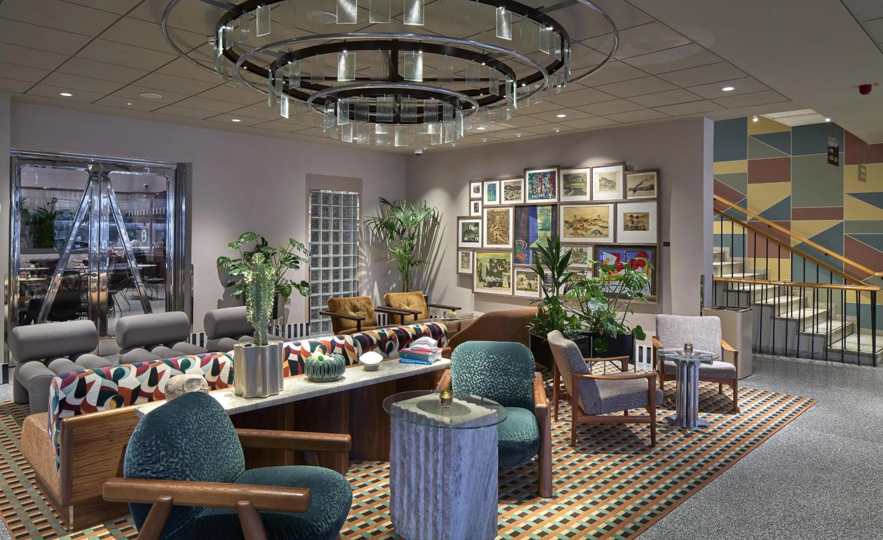 Lobby or reception in Scandic Malmen