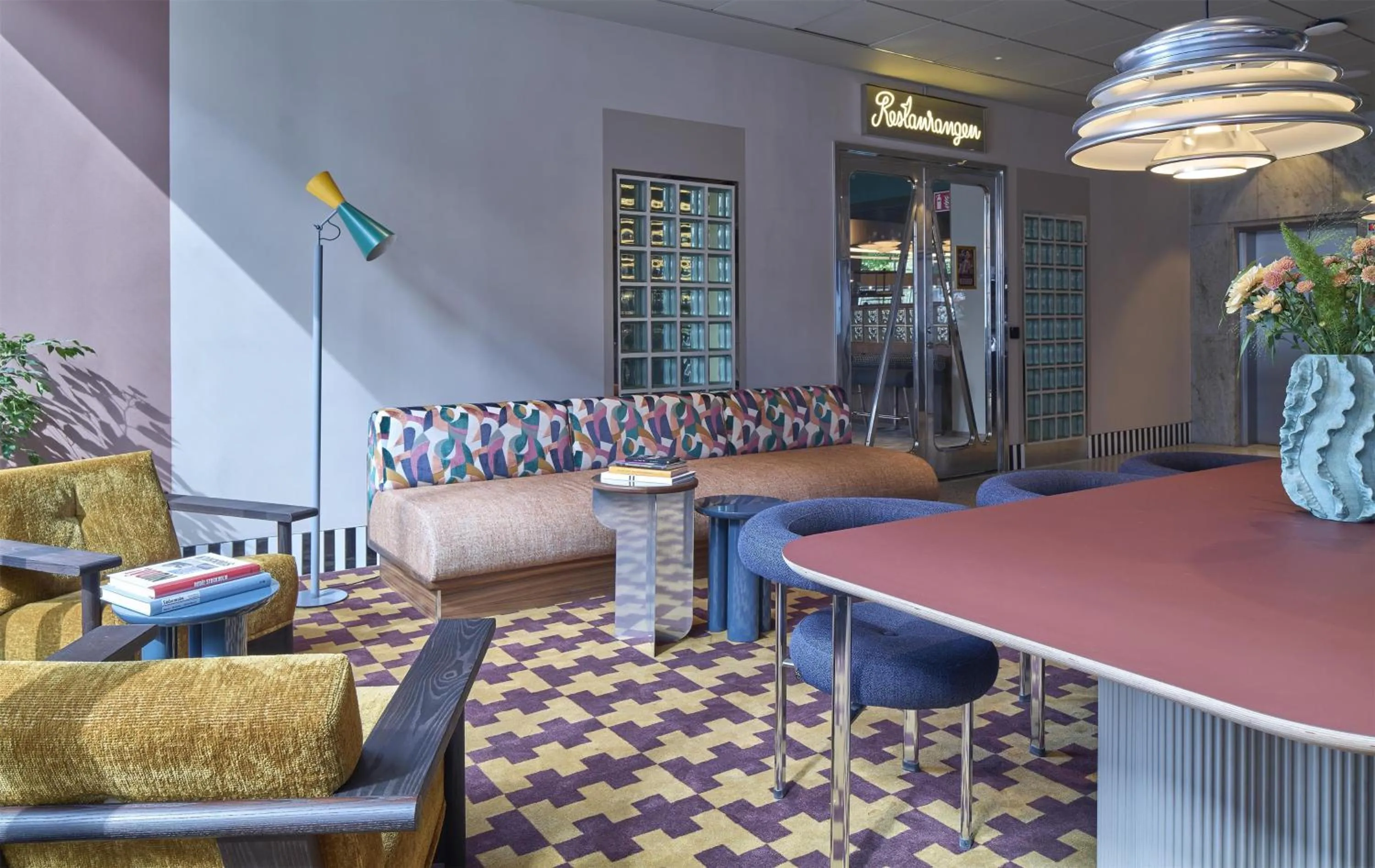 Lobby or reception in Scandic Malmen