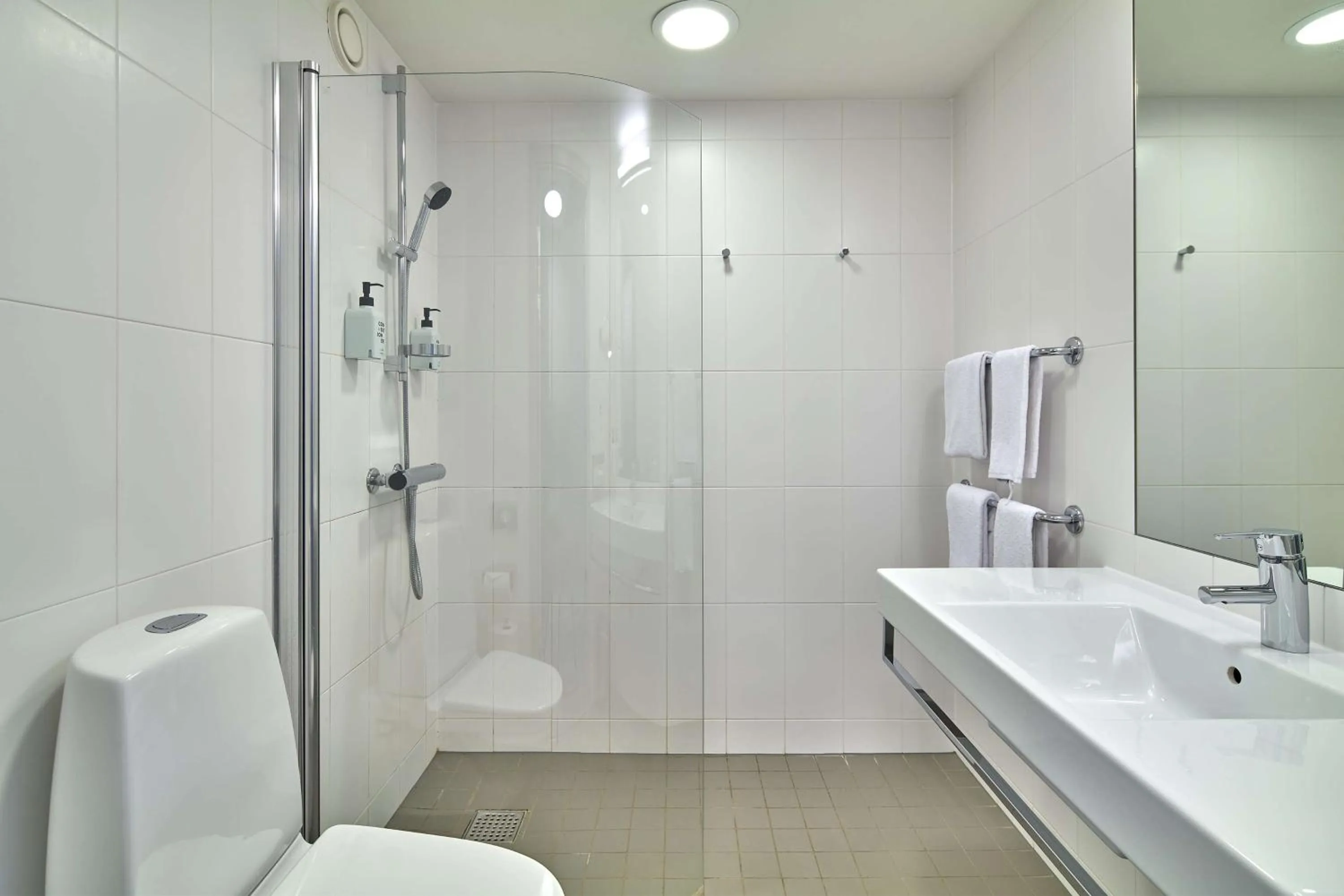 Bedroom in Scandic Rubinen