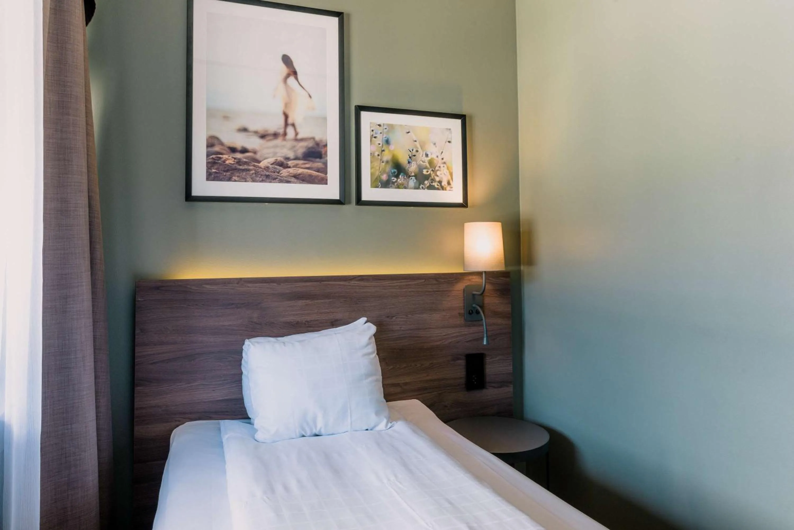 Bedroom, Bed in Scandic Rubinen