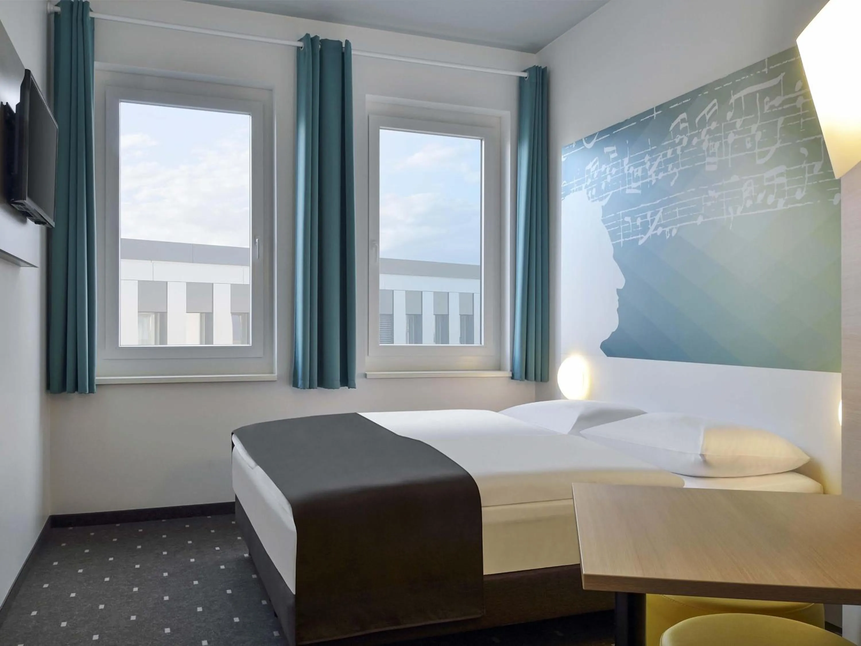 Bed in B&B Hotel Halle (Saale)