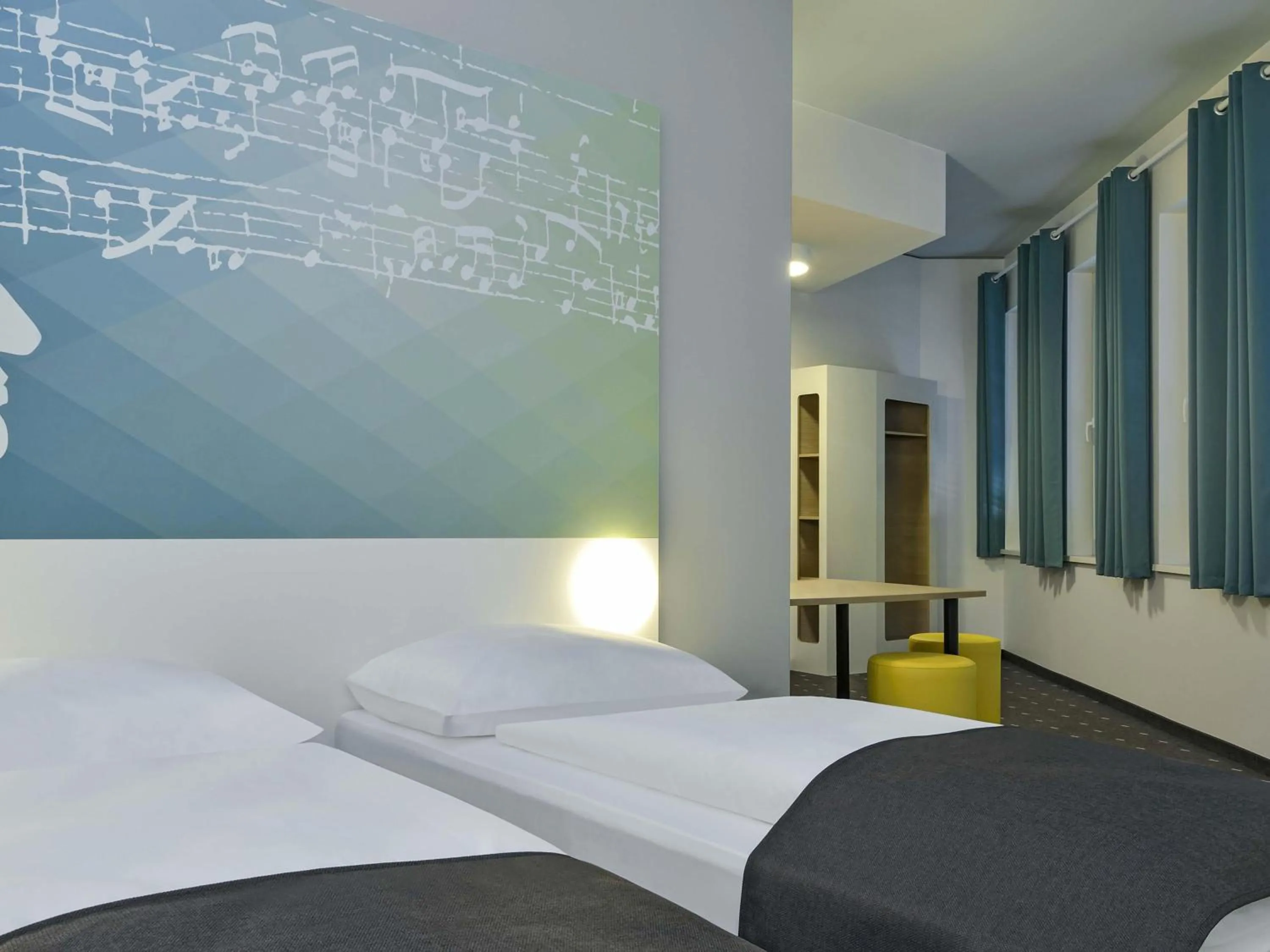 Bed in B&B Hotel Halle (Saale)