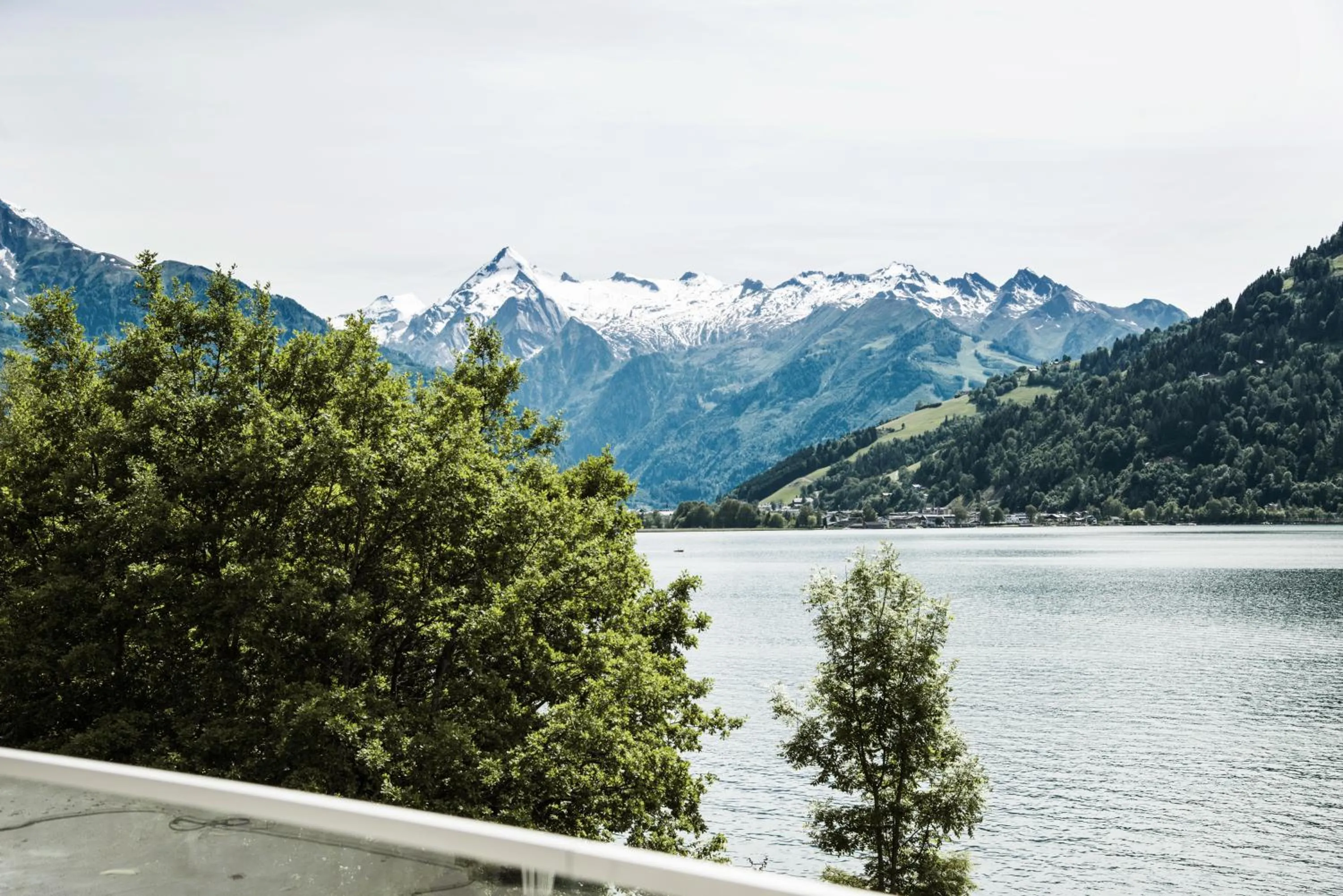 Lake view in Seehotel Bellevue