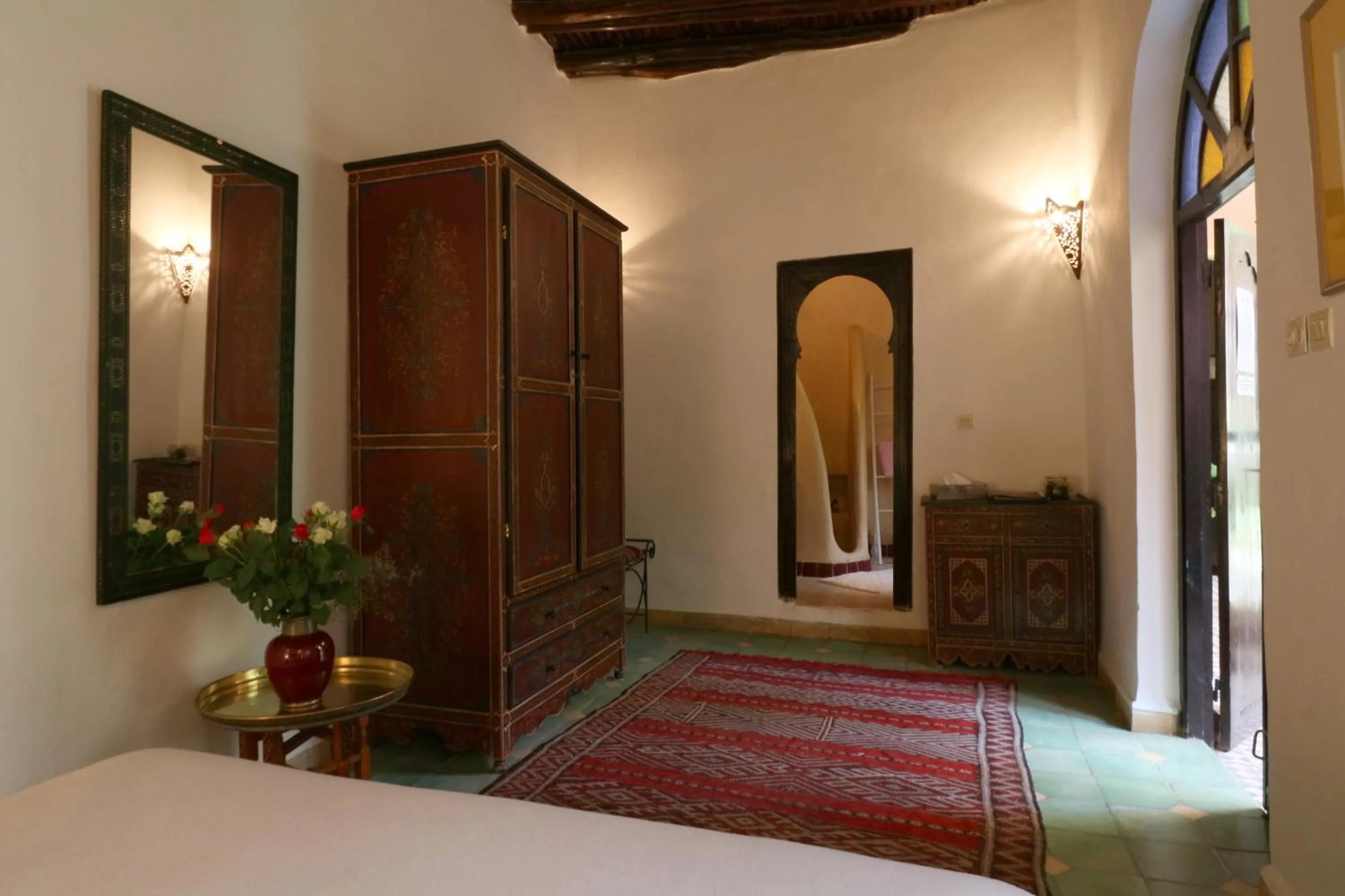 Photo of the whole room, Bed in Riad Merstane Marrakech