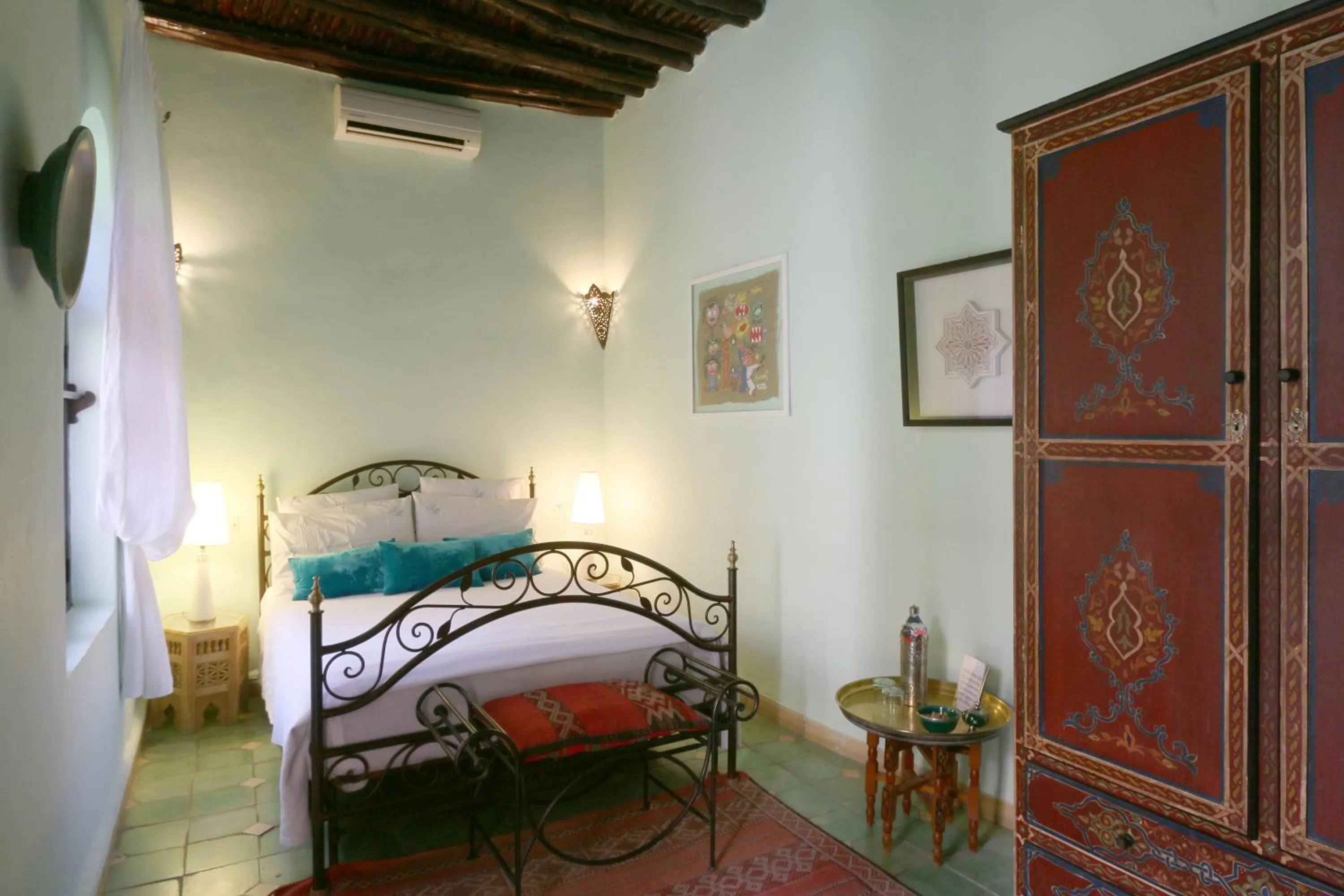 Bedroom, Bed in Riad Merstane Marrakech