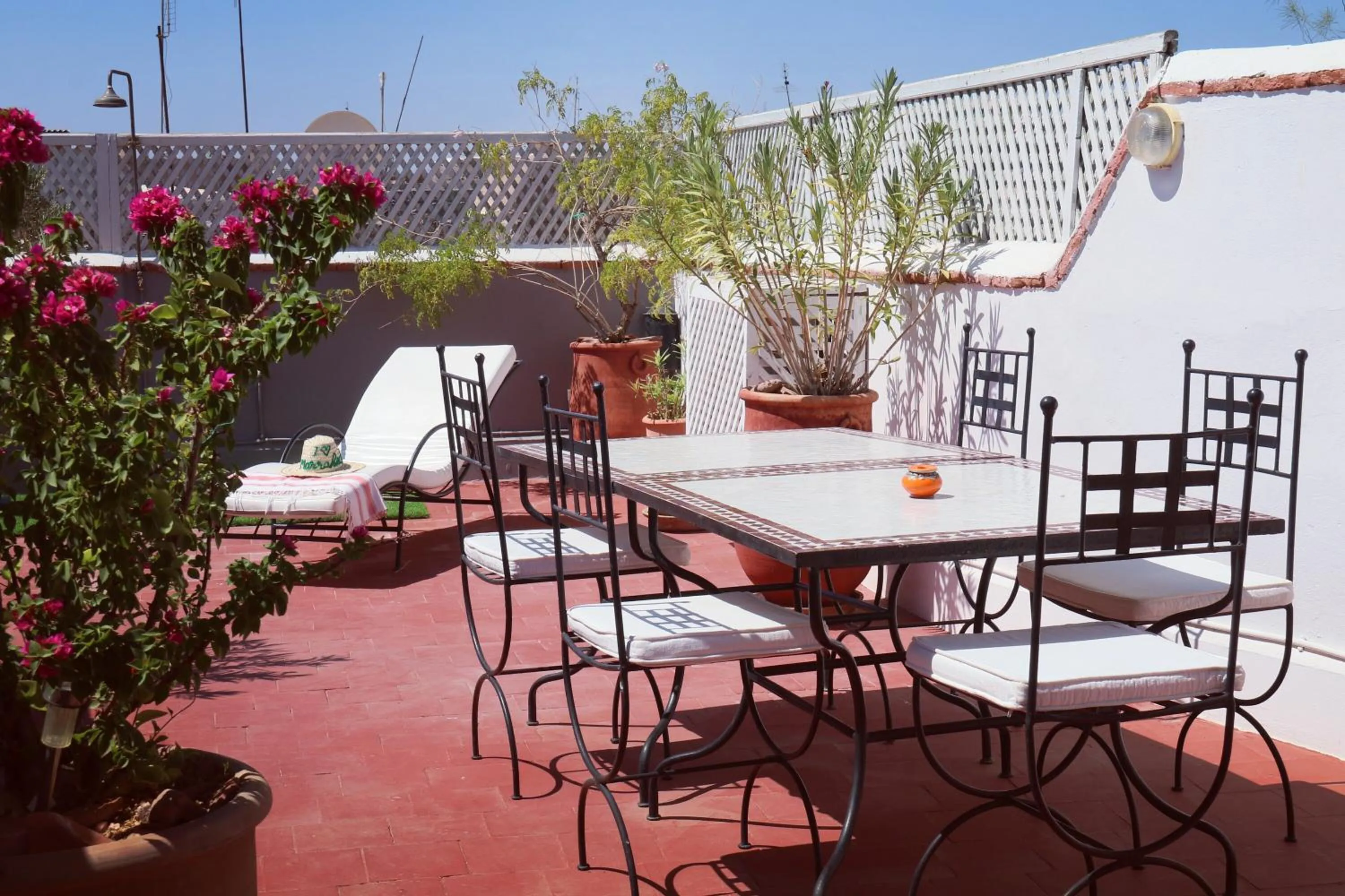 Patio in Riad Merstane Marrakech