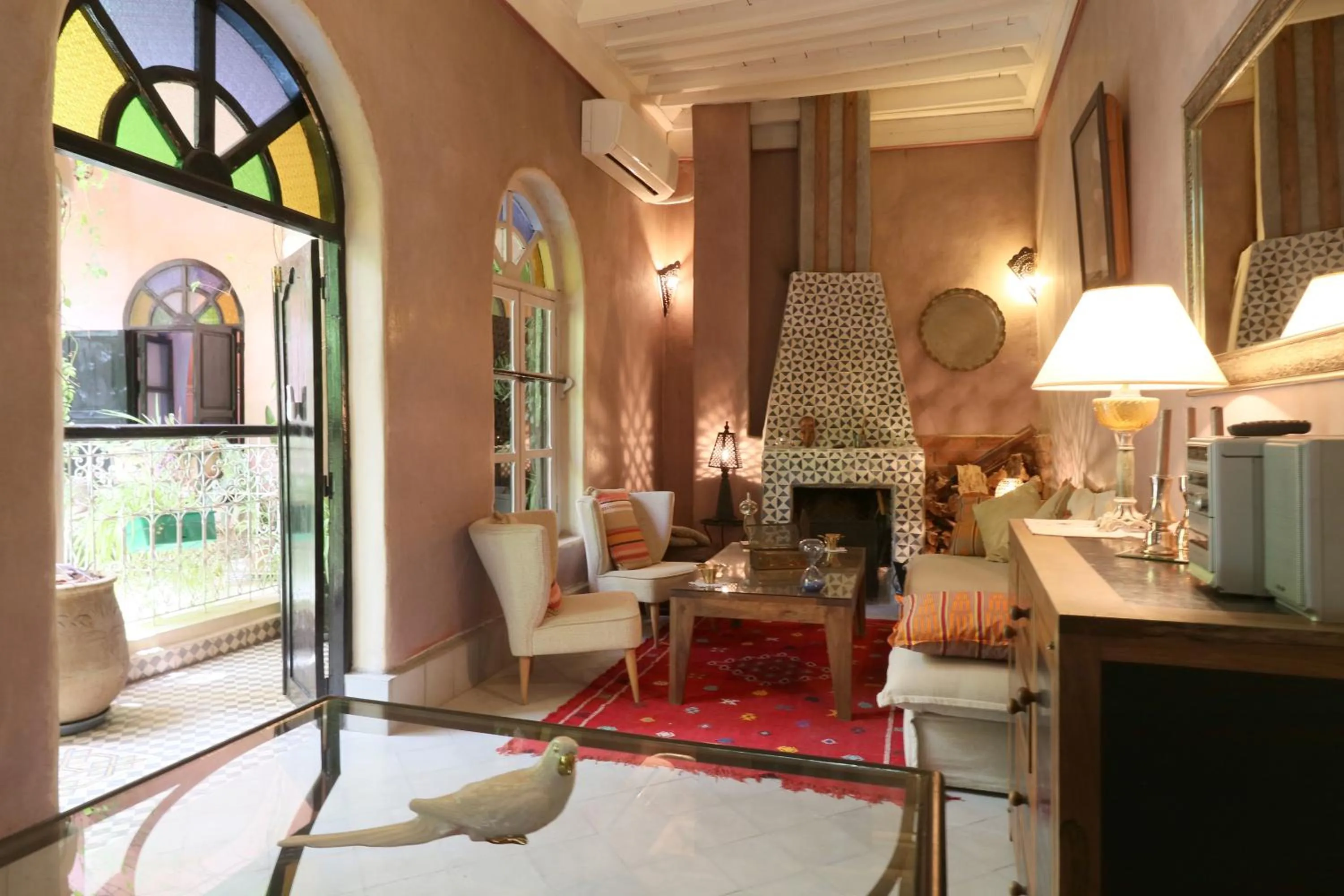 Living room in Riad Merstane Marrakech