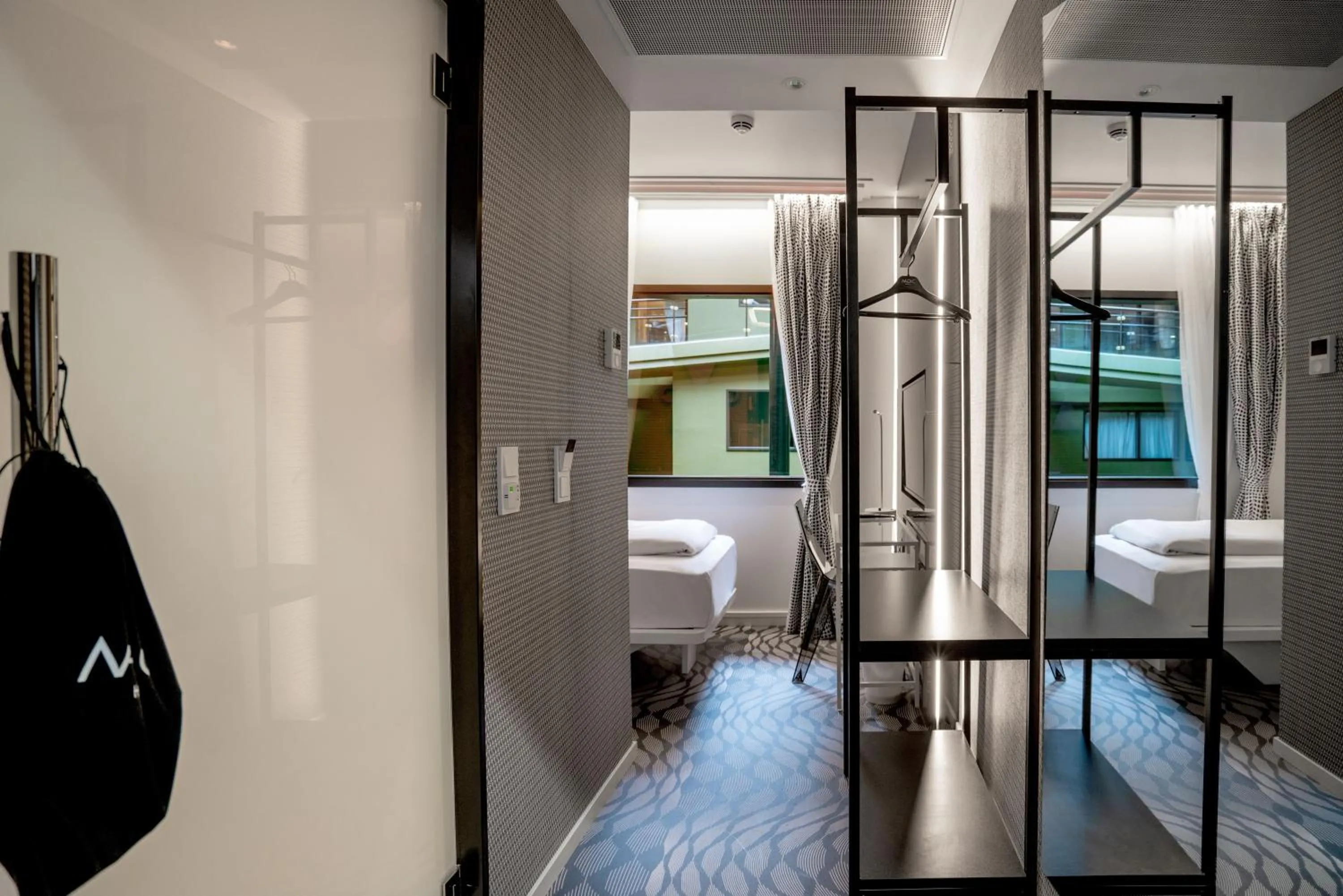 Bed in Magic Hotel & Apartments Kløverhuset