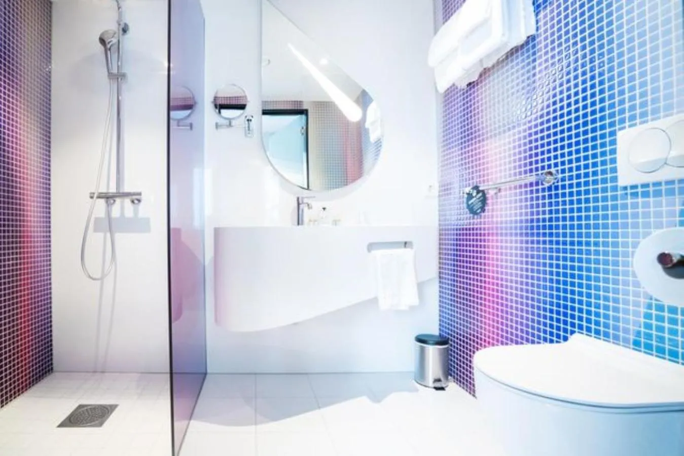 Shower in Magic Hotel & Apartments Kløverhuset