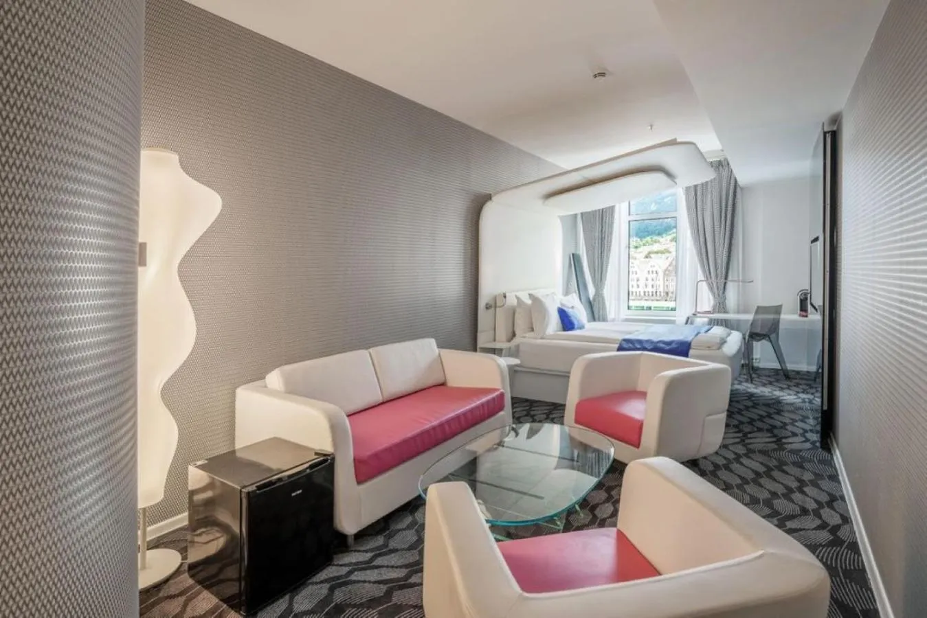 Bed in Magic Hotel & Apartments Kløverhuset