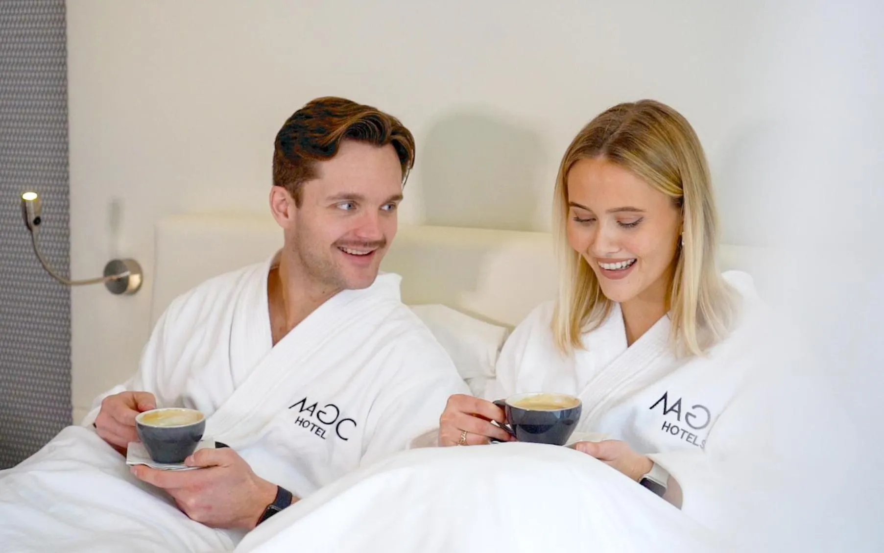 Bedroom, Bed in Magic Hotel & Apartments Kløverhuset