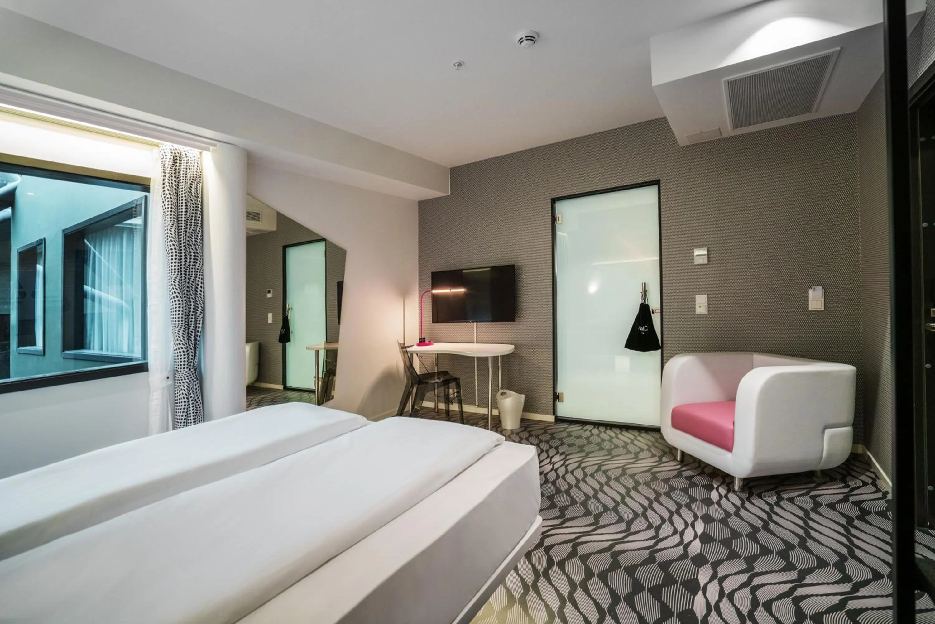 Bed in Magic Hotel & Apartments Kløverhuset