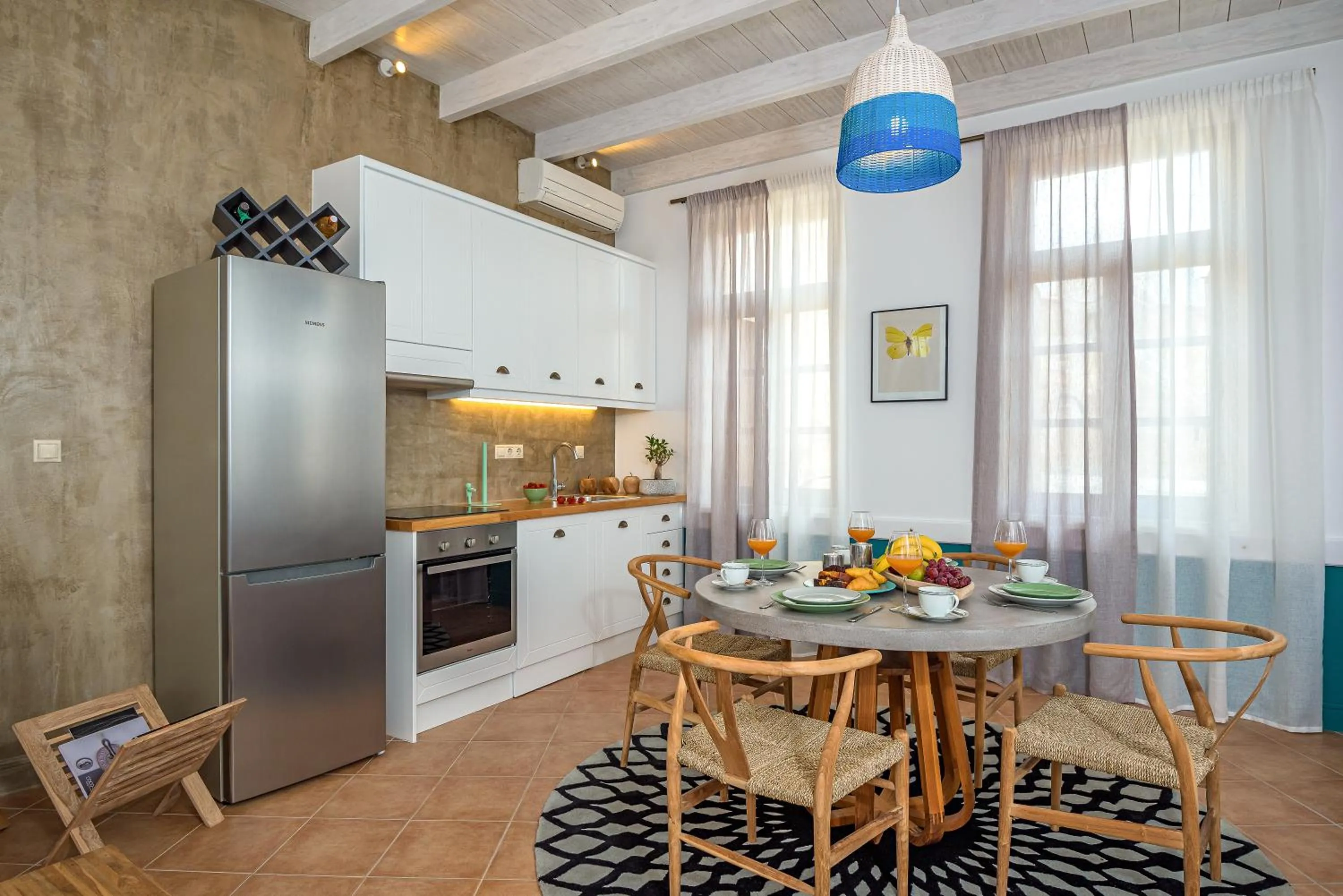 Coffee/tea facilities in Lithinon Luxury Suites with Free Parking