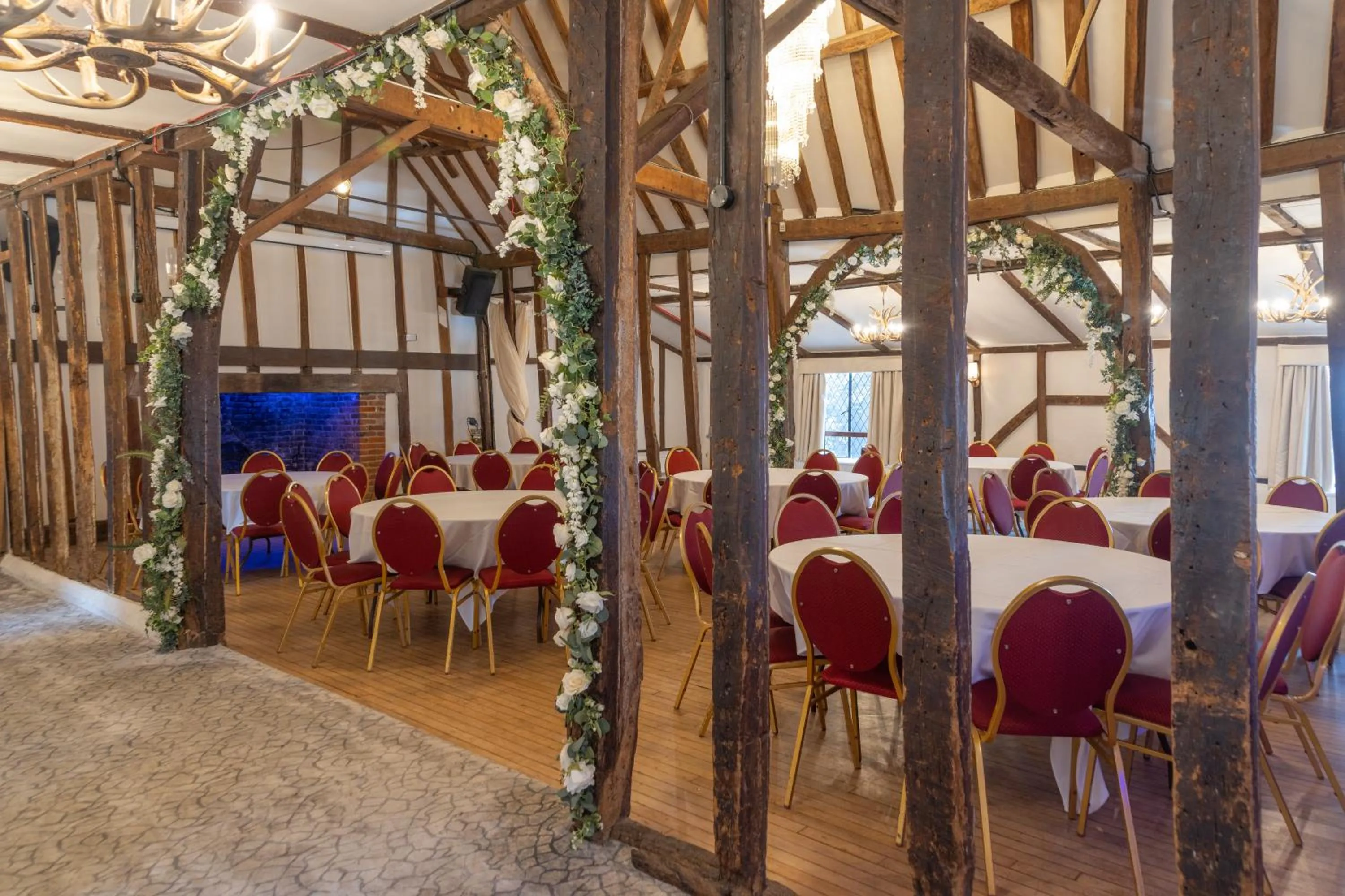 wedding in Best Western Brome Grange Hotel