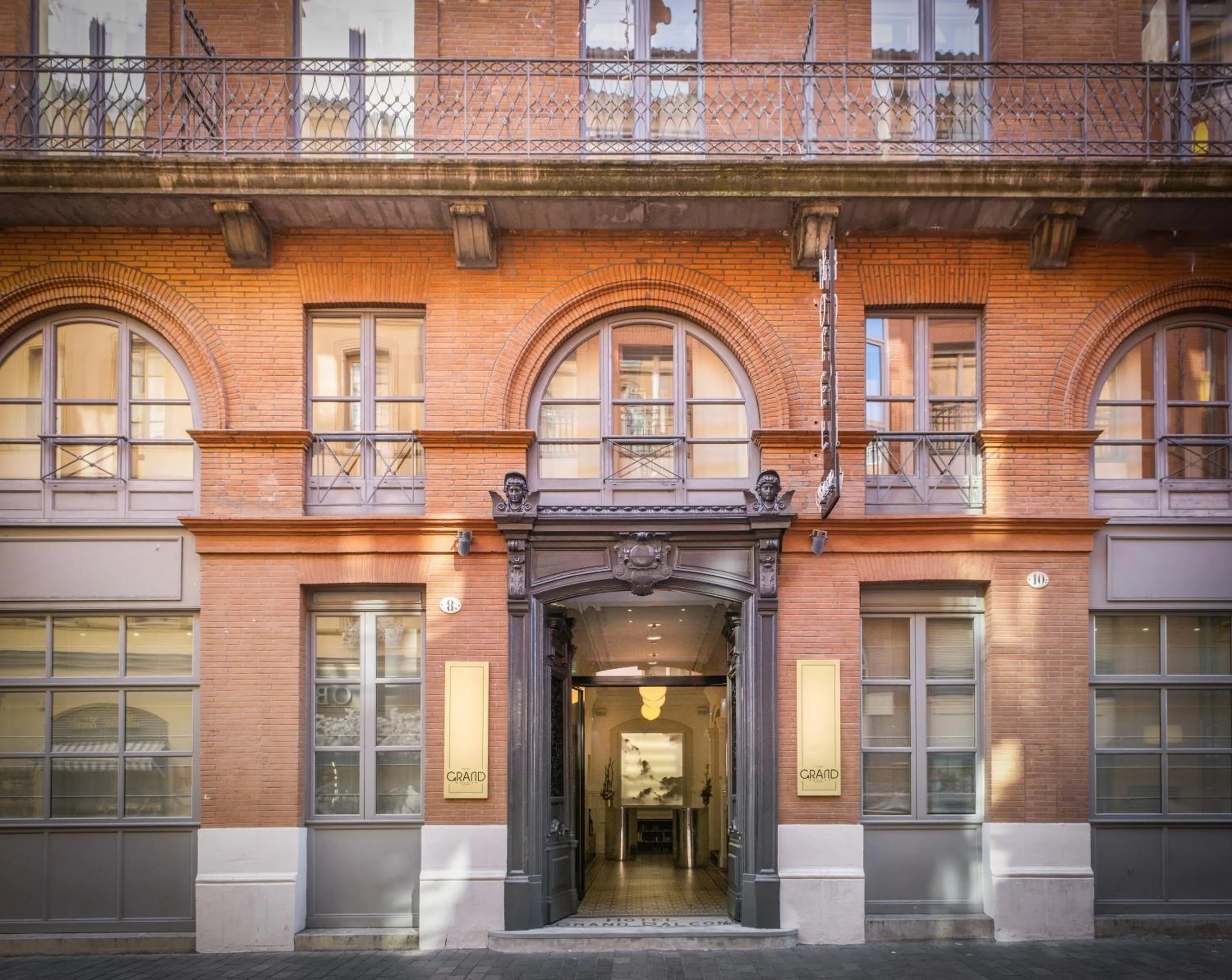 Property building in Le Grand Balcon Hotel