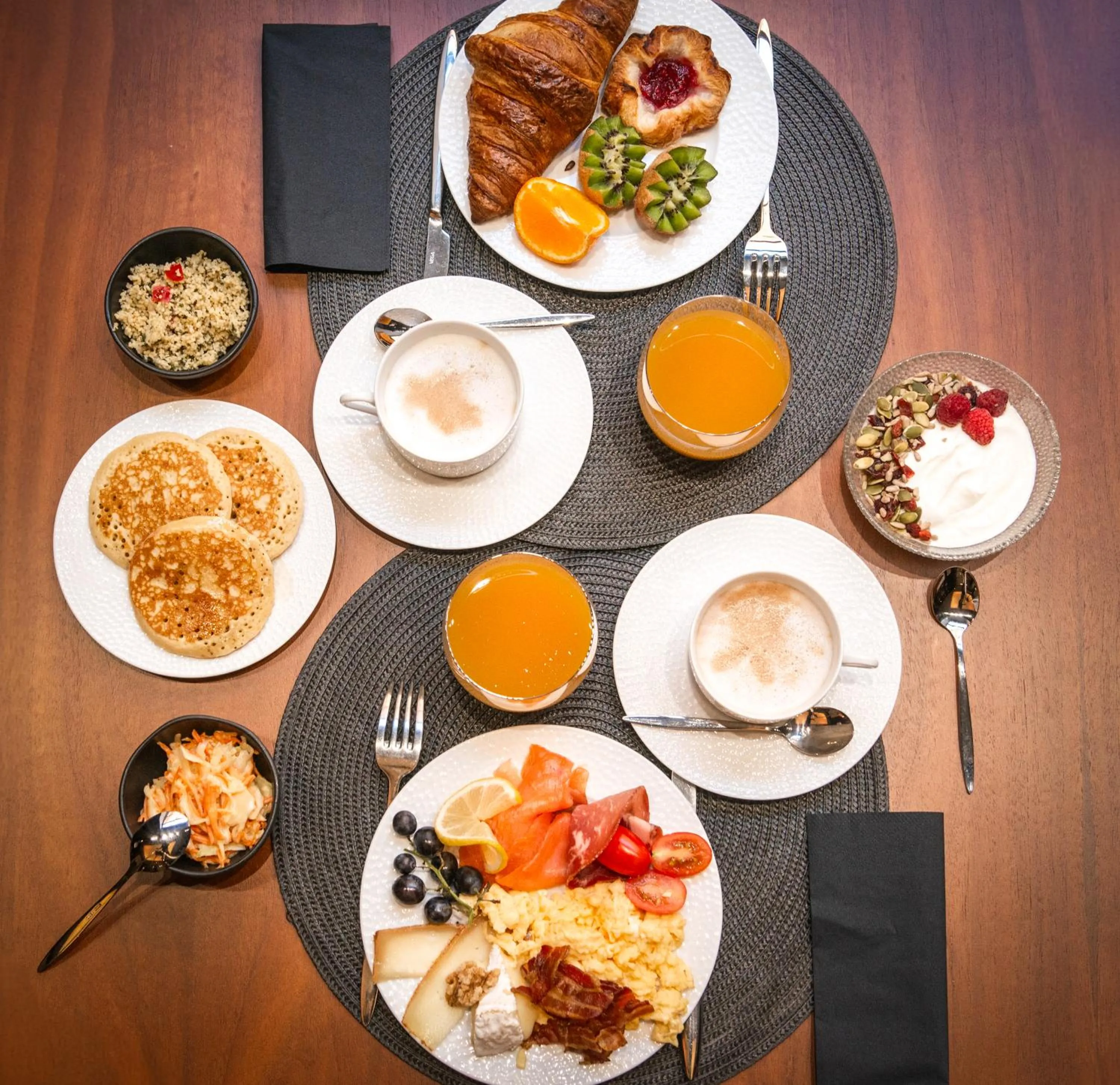 Breakfast in Le Grand Balcon Hotel