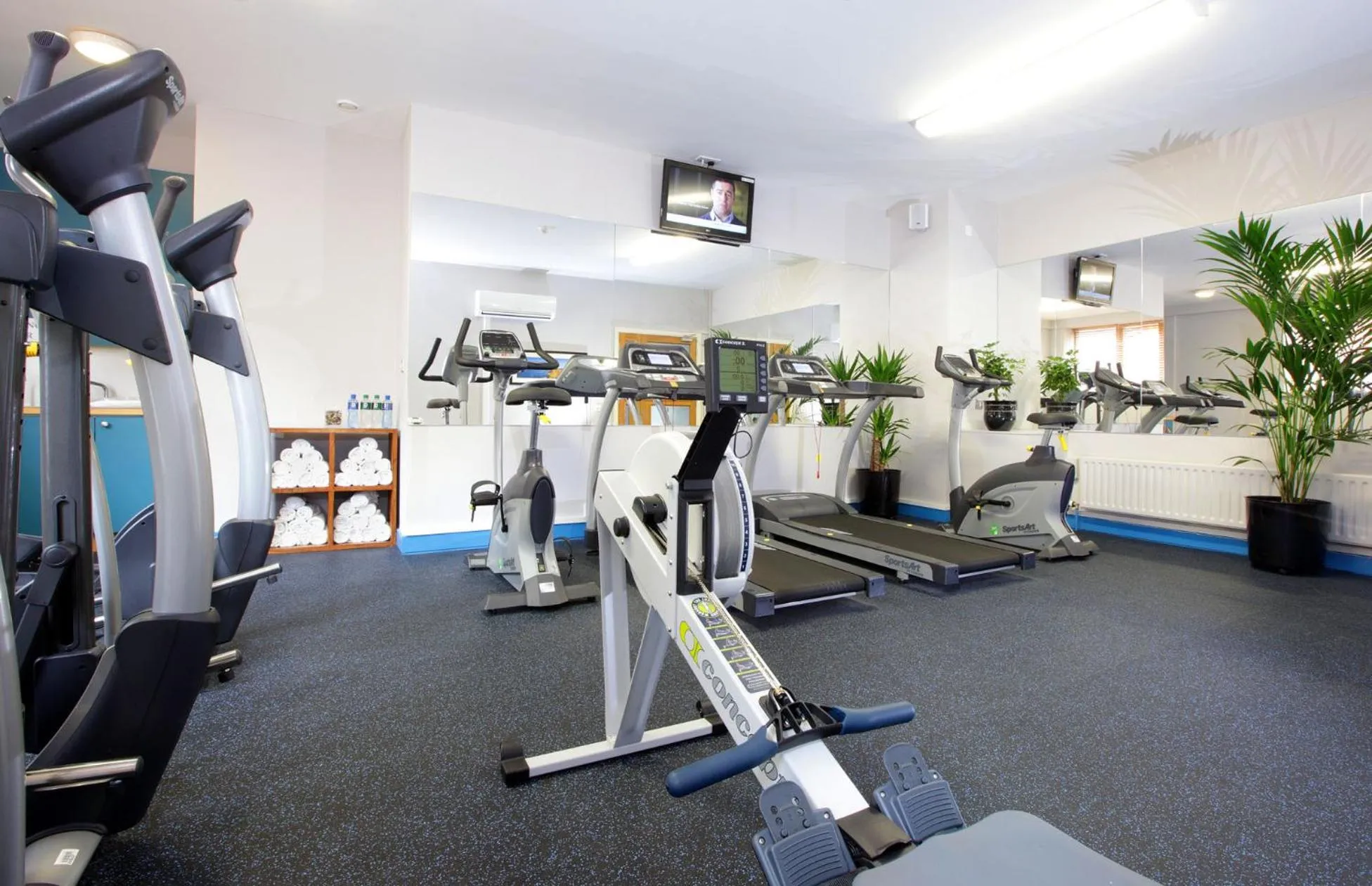 Fitness centre/facilities in Mespil Hotel