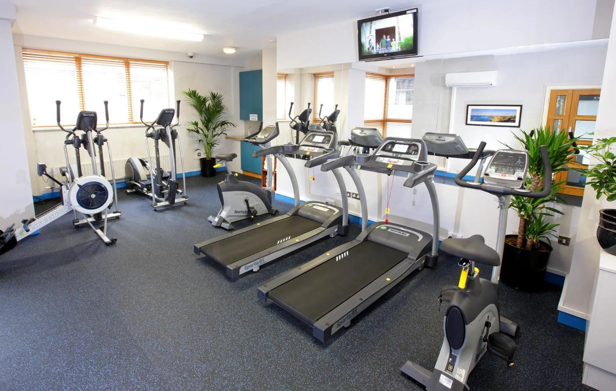Fitness centre/facilities in Mespil Hotel