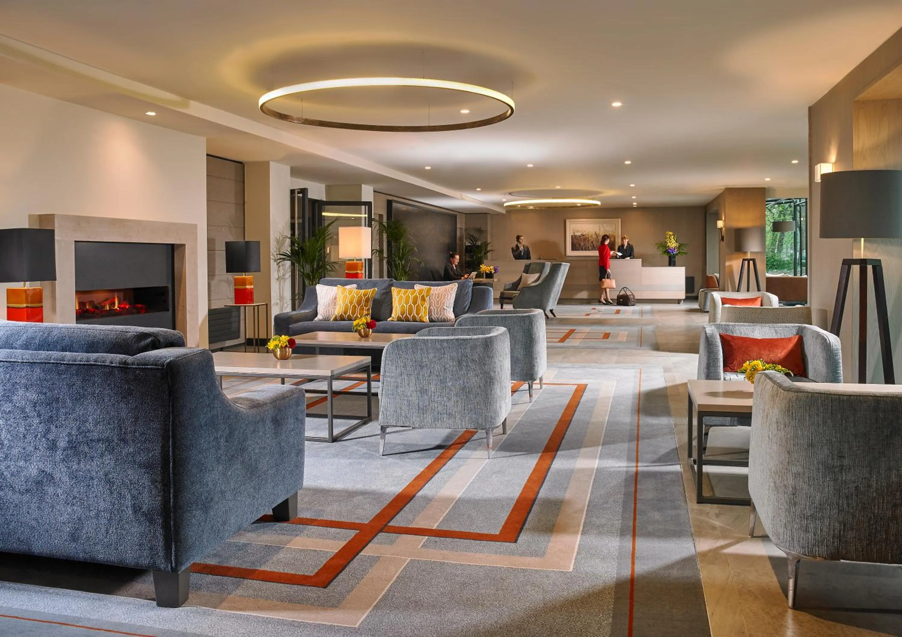 Lobby or reception in Mespil Hotel