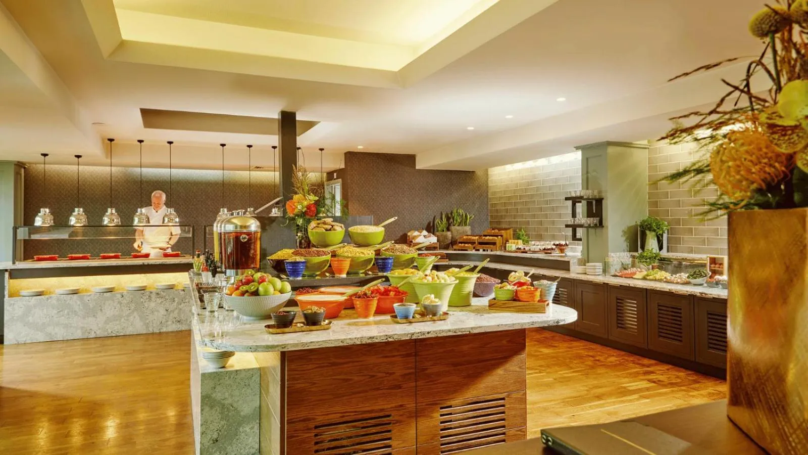 Buffet breakfast in Mespil Hotel