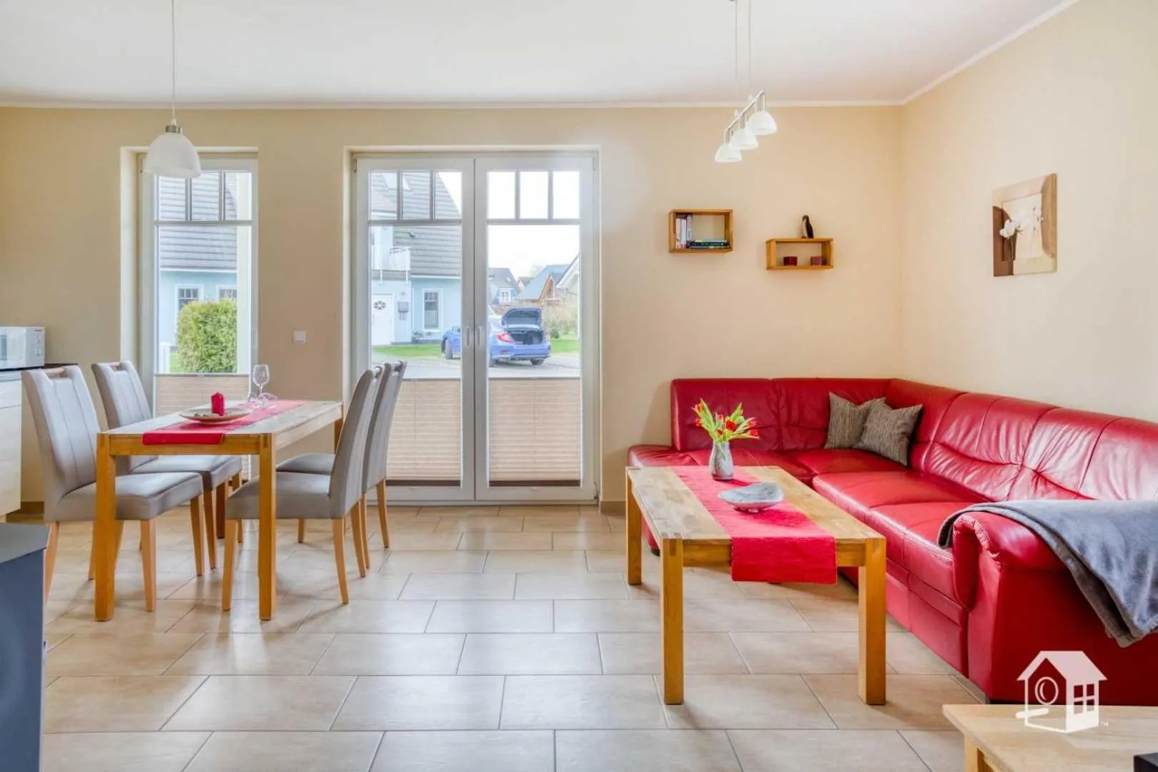 Seating area in Appartement Sundevit