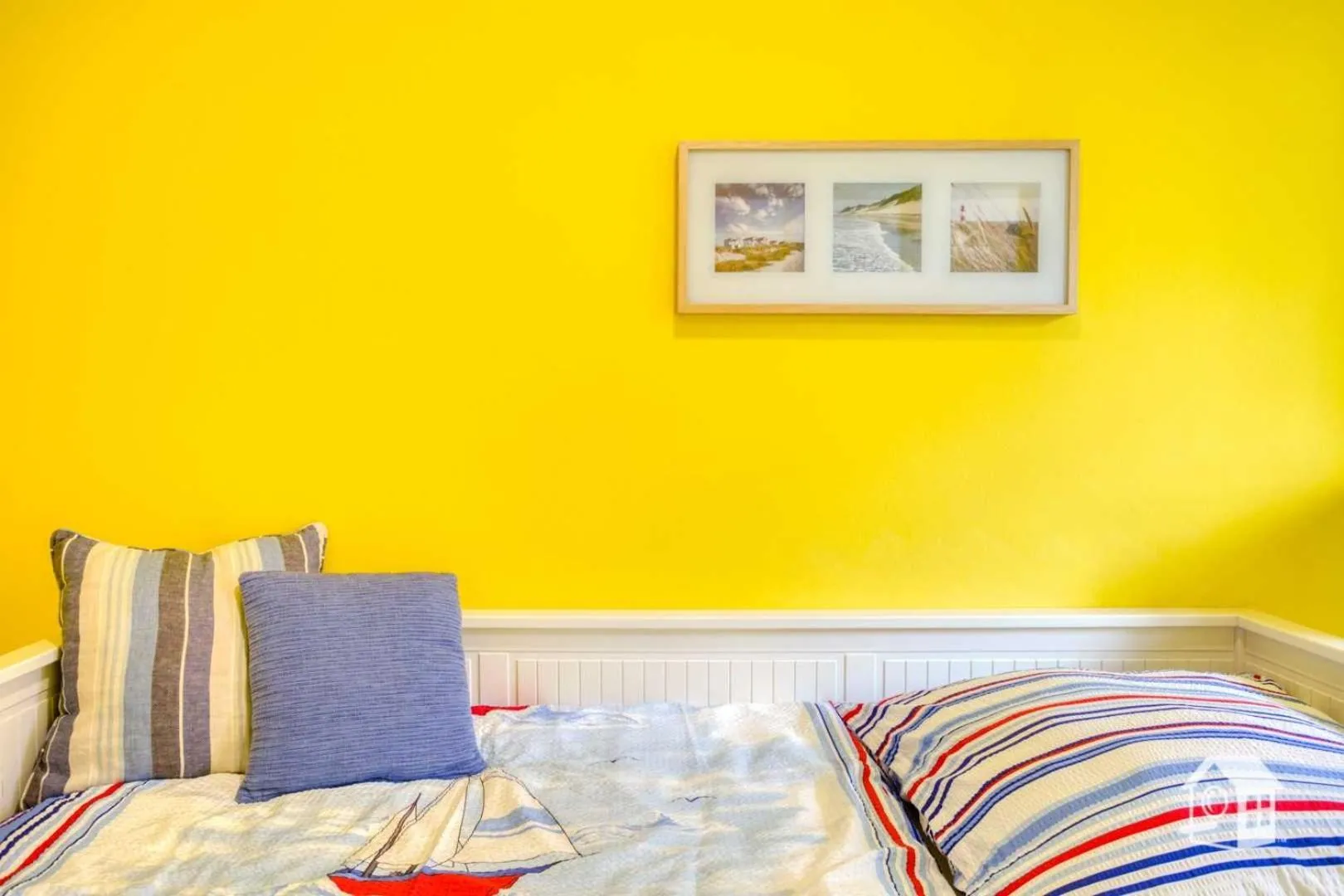 Bed in Appartement Sundevit